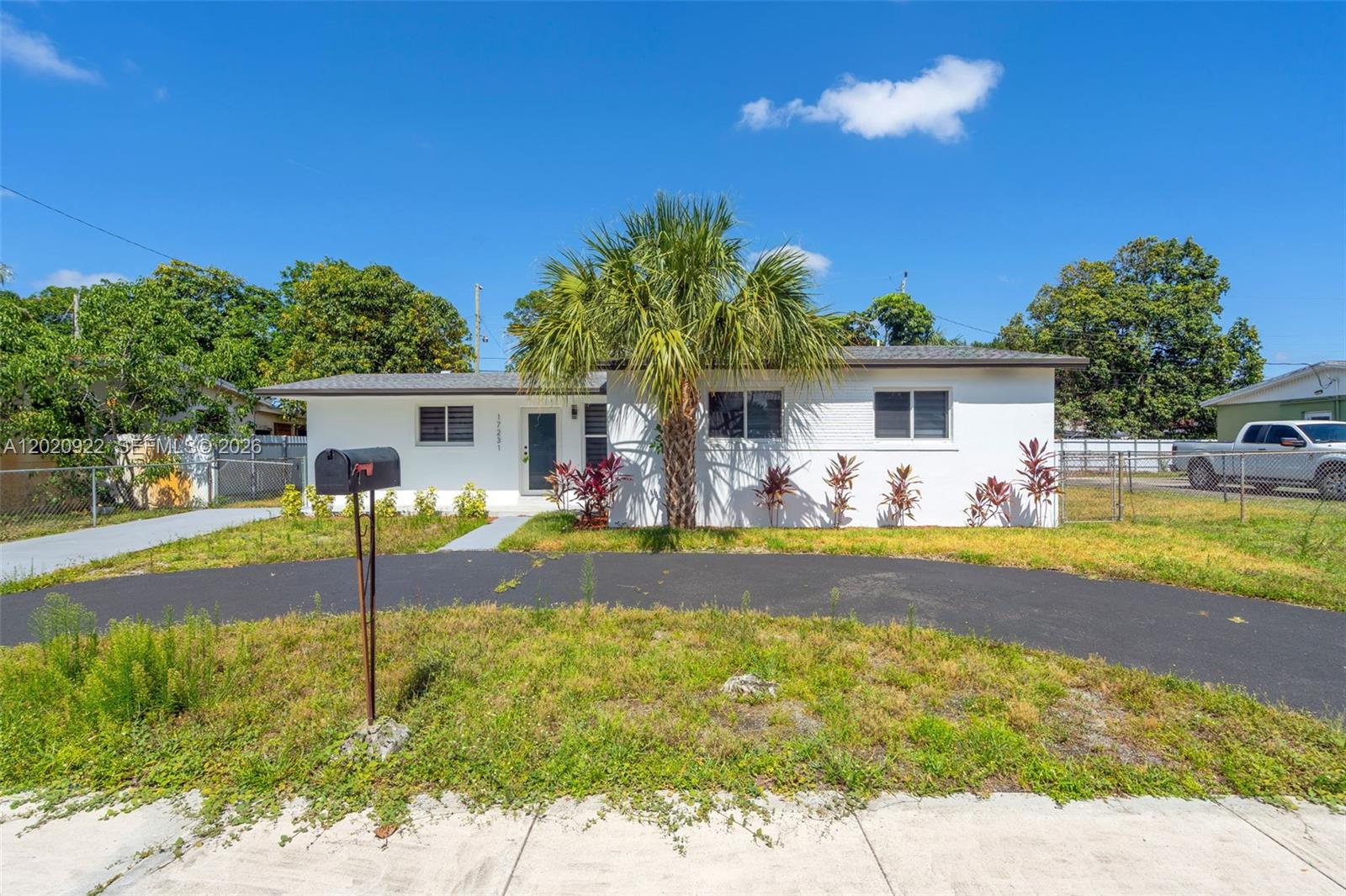 Welcome to this charming 3-bedroom, 2-bathroom home in the heart of Miami Gardens. Designed for comfort and everyday living, this home offers inviting living spaces, tasteful updates, and a well-appointed kitchen with stainless steel appliances. The generously sized backyard provides plenty of room to gather, entertain, or simply enjoy the outdoors. With ample parking and no HOA, this property is a great option for homeowners looking for convenience and flexibility. Ideally located near local schools, parks, shopping, dining, and easy access to major roadways.