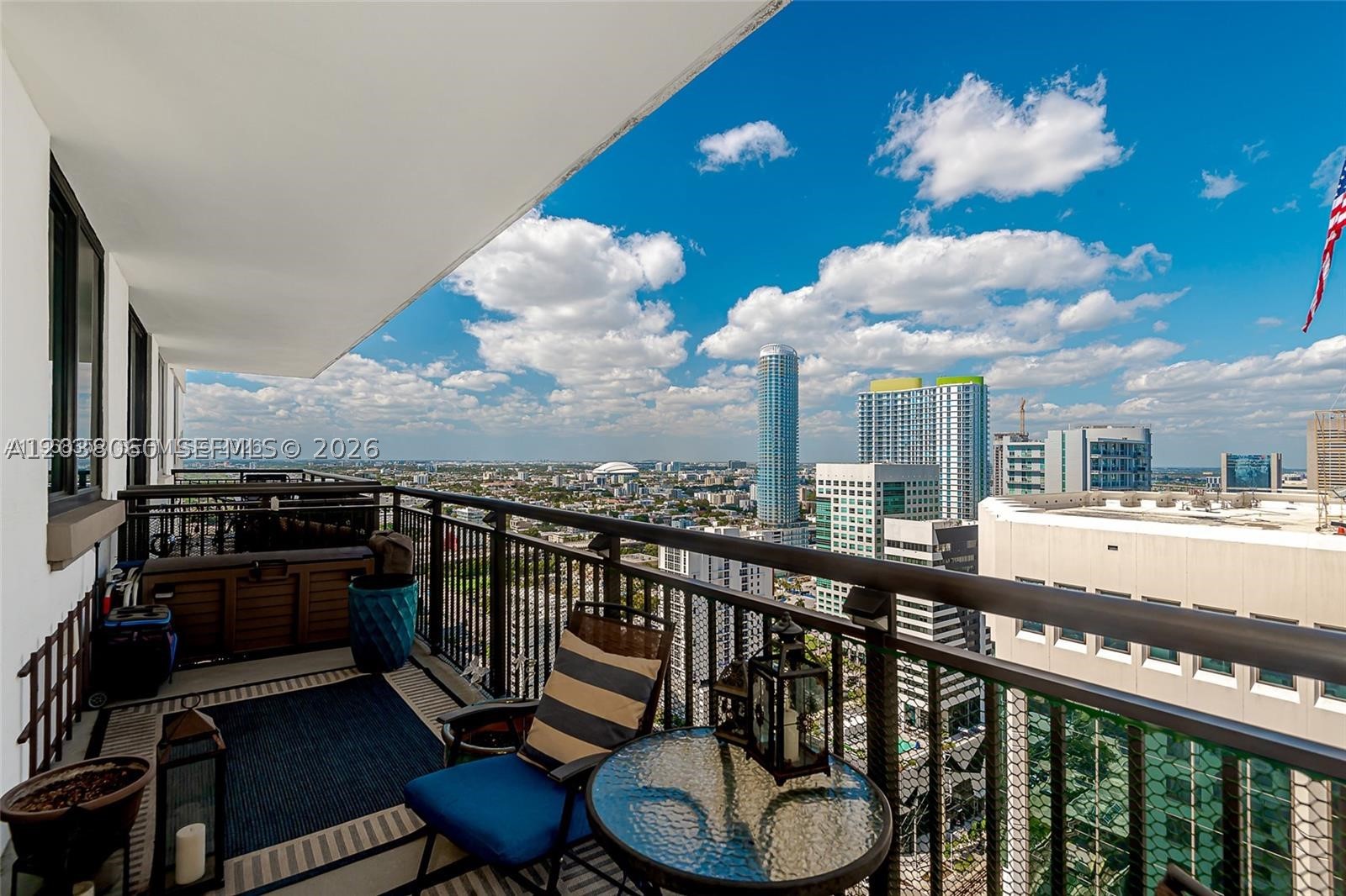 High floor, spacious furnished 1/1 at The Nine - the center of everything Brickell. Upgraded cabinetry throughout
including custom designed entertainment center with fantastic storage, massive customized walk-in designer
closet plus additional finishes and furnishings in every room. This oversized 1/1 offers space plus style with a
walk-in closet the size of most Brickell bedrooms. High floor residence with private oversized balcony plus assigned self parking included. Nine offers many well-appointed amenities including a gorgeous newly renovated pool, large well equipped Fitness Center, open use Library with printing services, glass enclosed Conference Room, spacious Club Room, multi-use Game Room, beautiful Children's playroom - Plus - Publix is literally right downstairs. Shows beautifully - easy to schedule.   Tenancy to complete rentspree application when submitting CTL - rentspree link :      https://apply.link/_TQ3--M