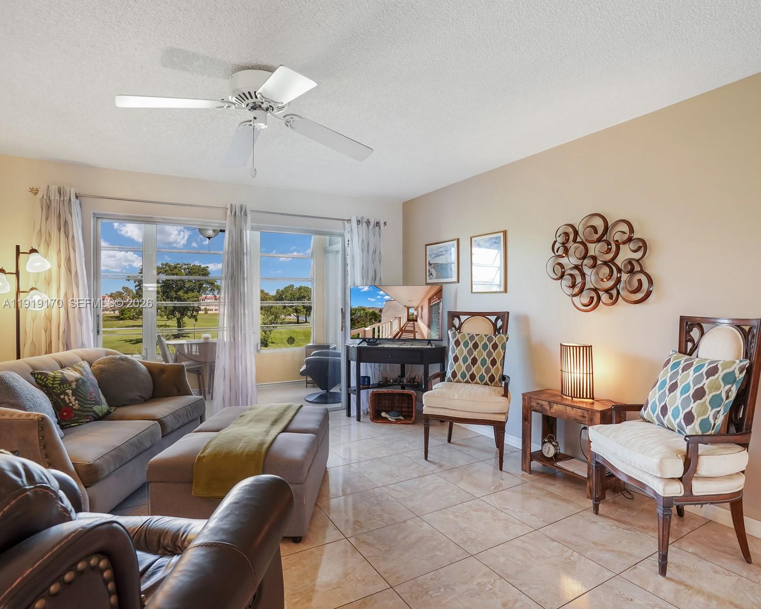 NICE, CLEAN 1-BEDROOM, 1.5-BATH CONDO with stunning water and golf course views!

Features include a new granite countertop, new air conditioning, tile flooring throughout, and a well-maintained interior. Furniture can remain or be removed, offering flexibility for the buyer. Turnkey and move-in ready!

Relax and enjoy peaceful water views from your enclosed patio, perfect for year-round enjoyment.

Internet and cable are included in the condo fees, adding extra value.

Located in the prime Sunrise Lakes Golf Course community, known for its quiet, beautifully maintained surroundings and highly active clubhouse lifestyle.

Maintenance includes:
FREE golf,
Gym & tennis,
Shows, movies & theaters,
High-tech fitness center,
Indoor & outdoor pools
…and much more!

The neighborhood is very quiet and well kept, and the community offers a free courtesy bus providing easy access to many local places of interest.

 55+ community (per association)

Don’t miss this opportunity to enjoy resort-style living!

Please contact me in English or Français if you have any questions or would like to schedule a showing.