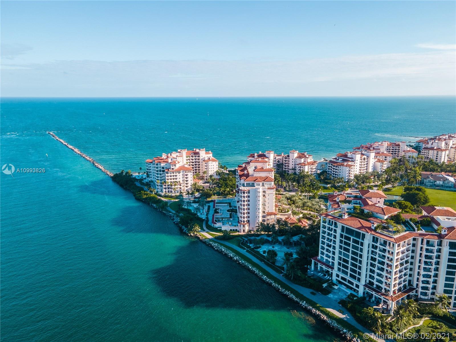 WELCOME TO 5-STAR PALAZZO DEL SOL ON THE PRESTIGIOUS FISHER ISLAND. FULL SERVICE PRIVATE RESIDENTIAL ISLAND FEATURING SEVERAL RESTAURANTS, BEACH CLUB, WORLD CLASS GOLF, TENNIS, SALON, AND SPA. YOUR PRIVATE ELEVATOR OPENS UP TO THIS FLOW THROUGH 3 BED 3.5 BATH UNIT BOASTS 3,793 SQF, 2 PRIVATE TERRACES TOTALING 767 SQ.FT OVERLOOKING THE ATLANTIC OCEAN & SOUTH POINT SKYLINE. OPEN LIVING/DINING/GREAT ROOM PERFECT FOR ENTERTAINING. UPGRADES INCLUDE ENGINEERED OAK FLOORING THROUGHOUT, CUSTOM WALLPAPER, WOOD & STONE ACCENTED WALLS, BOOK-MATCHED MARBLE MASTER BATH WITH WALK-IN RAIN SHOWER & BOFFI TUB. GOURMET KITCHEN & LARGE BREAKFAST BAR WITH LUXURY GAGGENAU/SUB-ZERO APPLIANCES, & GRANITE COUNTERTOPS. BUILDING AMENITIES INCLUDE GYM, APERITIVO BAR, BUSINESS CENTER, THEATER, CONCIERGE, AND MORE...