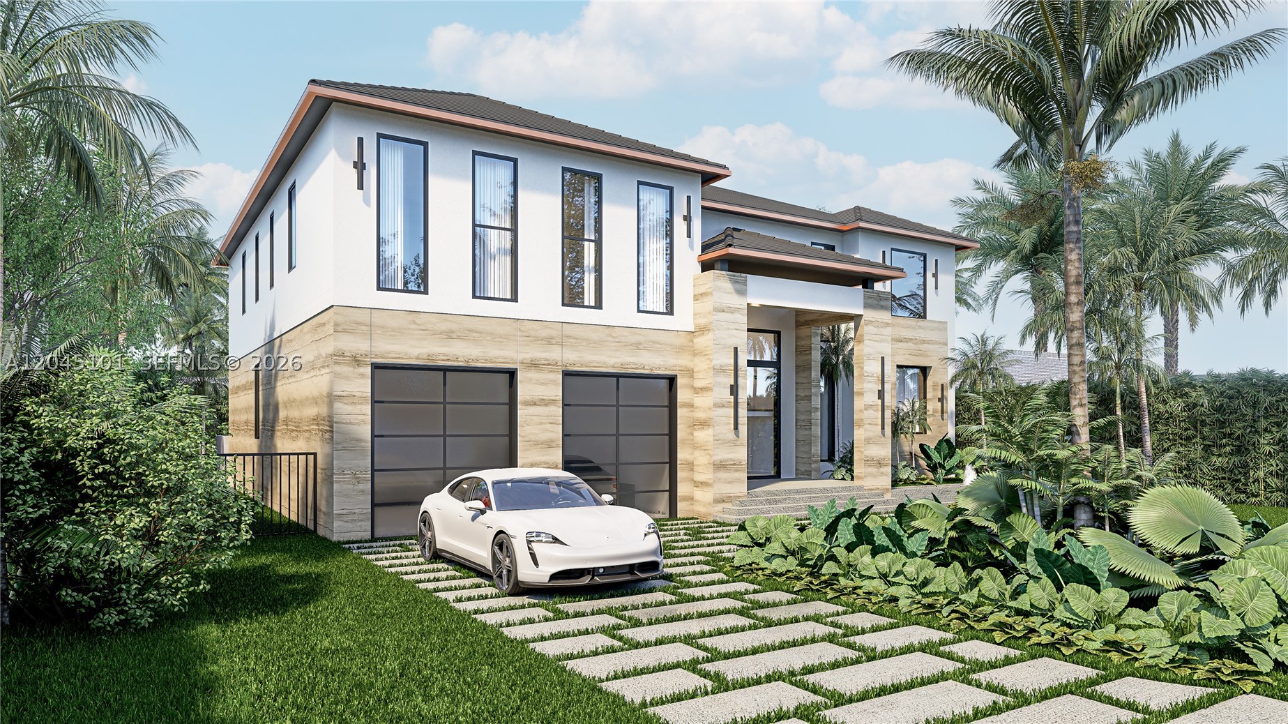 Own a rare piece of Hillsboro Shores - Pompano's most exclusive beachside, neighborhood with private ocean access. This prime lot comes with approved architectural plans for a stunning 6-bedroom, 7.5 bath contemporary residence (4,294 sq ft under A/C and a Total of 4,817 sq ft) featuring a private pool, movie theater, office/den, and open modern design. The property is just steps from the ocean, offering the perfect balance of privacy, luxury, and convenience. Whether you are looking to build for yourself or as a long-term investment, this opportunity gives you a head start on building permitting in one of South Florida's most desirable enclaves.