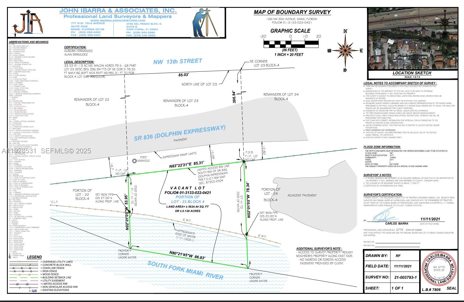 WALDIN ACRES - Land