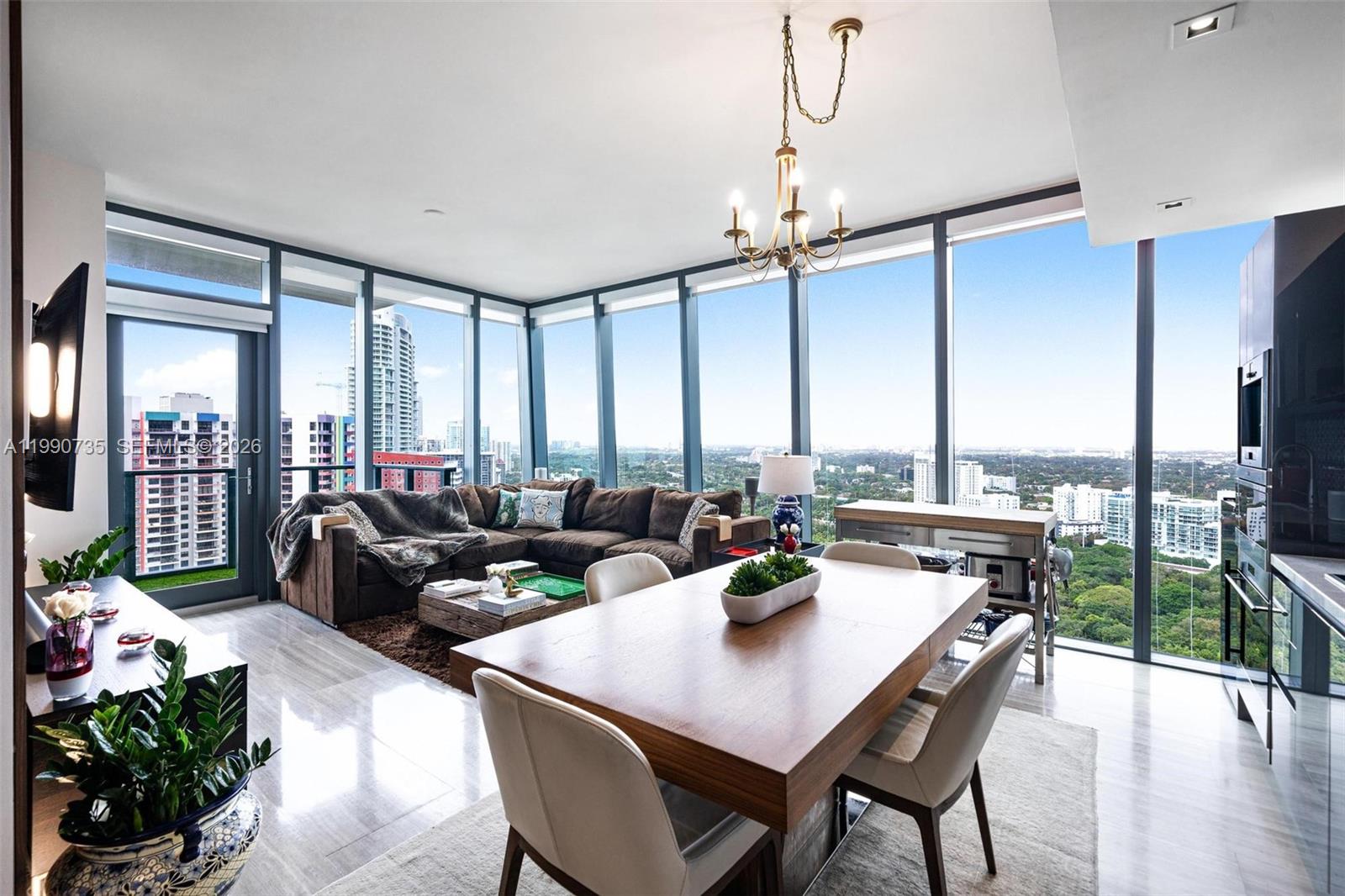 Exceptional Views at Echo Brickell! Stunning best-line 1BD/1.5BA corner residence at a boutique luxury tower in the heart of Miami’s most dynamic neighborhood. Perfectly positioned on the East side of Brickell Avenue, this residence captures breathtaking bay and city views with unforgettable sunsets from your expansive terrace—complete with a summer kitchen for seamless indoor-outdoor living.

Thoughtfully designed and fully finished with marble flooring throughout, Italian glass cabinetry, exquisite marble countertops, and top-of-the-line Sub-Zero, Wolf, and Bosch appliances—every detail reflects elevated living.

Echo Brickell offers a level of lifestyle and service that is truly unmatched. With 24/7 concierge, valet, and a rare full-service security presence—including guarded entry, it stands apart from other buildings in Brickell. Residents enjoy resort-style amenities including an infinity-edge pool, state-of-the-art fitness center, spa deck with panoramic views, and cutting-edge Apple® Home Technology with robotic parking.

All of this, just moments from Brickell’s best dining, shopping, and entertainment—offering the ultimate blend of privacy, luxury, and walkability.
