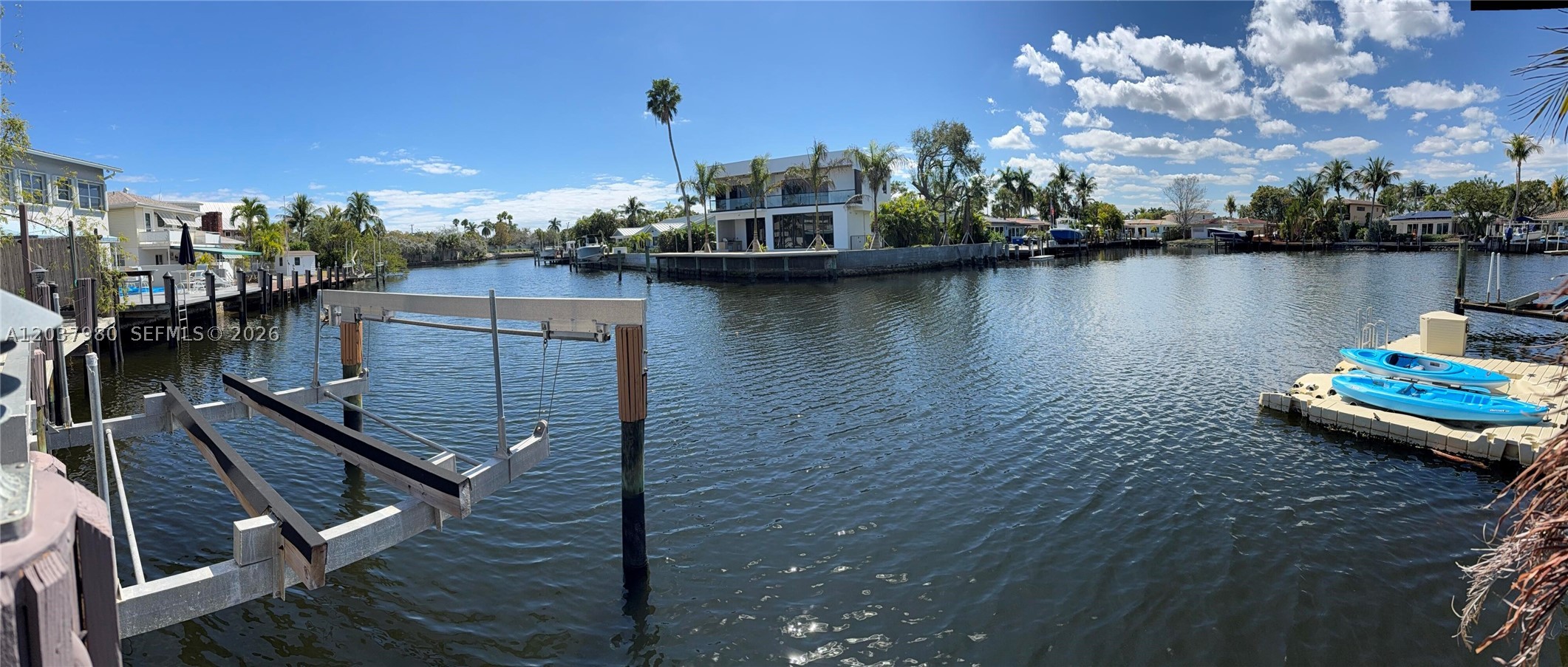 A Newly Renovated Waterfront Masterpiece on Lake Elizabeth
Newly renovated 3-bedroom, 3-bathroom waterfront home on an extra-wide canal on Lake Elizabeth in Wilton Manors. Panoramic water views, direct ocean access, and a private dock with boat lift for boats up to 40 feet. Southwest exposure delivers full sun all winter long. Open-concept layout with each bedroom featuring its own en suite bathroom. Sparkling pool and jacuzzi set against the wide water backdrop. Quiet cul-de-sac location minutes from Las Olas Boulevard, Fort Lauderdale beaches, dining, and airports.
