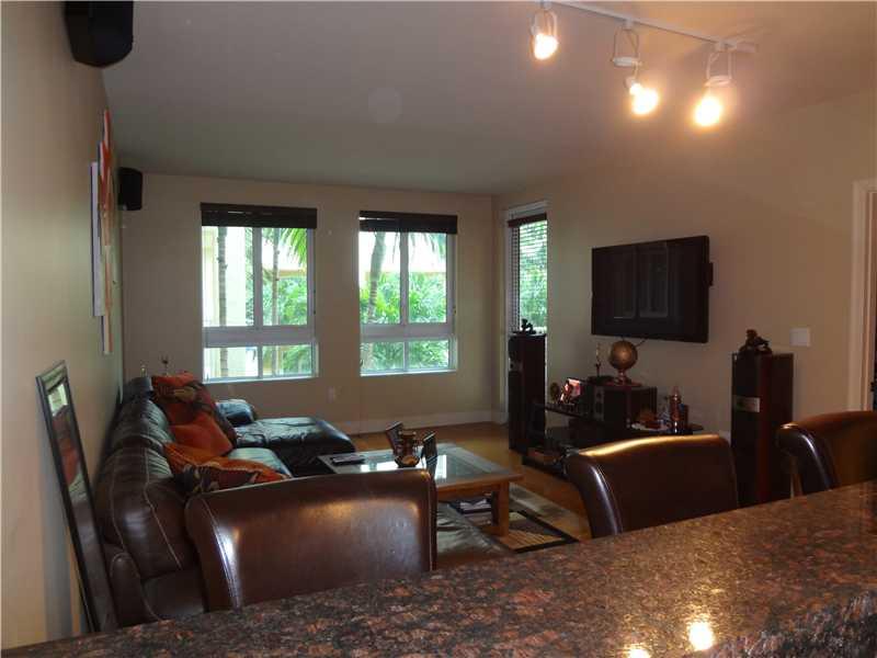 FURNISHED...HUGE 1/1 + Den, The Den is larger than the master bedroom can be used as a 2nd bedroom or family room. Laminated wood floors throughout, very nice furniture, top of the line appliances/electronics. This is a MUST see! Good credentials are a MU ST. Desirable floor plan/line. Seldom available.