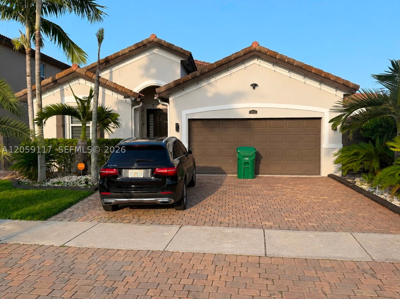 Stunning 3-bedroom, 2-bath home located in the desirable Hemingway Point community in Homestead. This move-in-ready residence is impeccably maintained and offers a bright, open-concept layout that seamlessly connects the kitchen, dining, and living areas-perfect for everyday living and entertaining. The split-bedroom floor plan provides added privacy, with generously sized bedrooms and ample closet space throughout. Step outside to a spacious, low-maintenance backyard featuring concrete slabs and lush turf, ideal for hosting gatherings or relaxing outdoors.
Additional features include accordion shutters throughout and a convenient two-car garage. Low HOA of only $45 quarterly.
A must-see-schedule your private showing today!