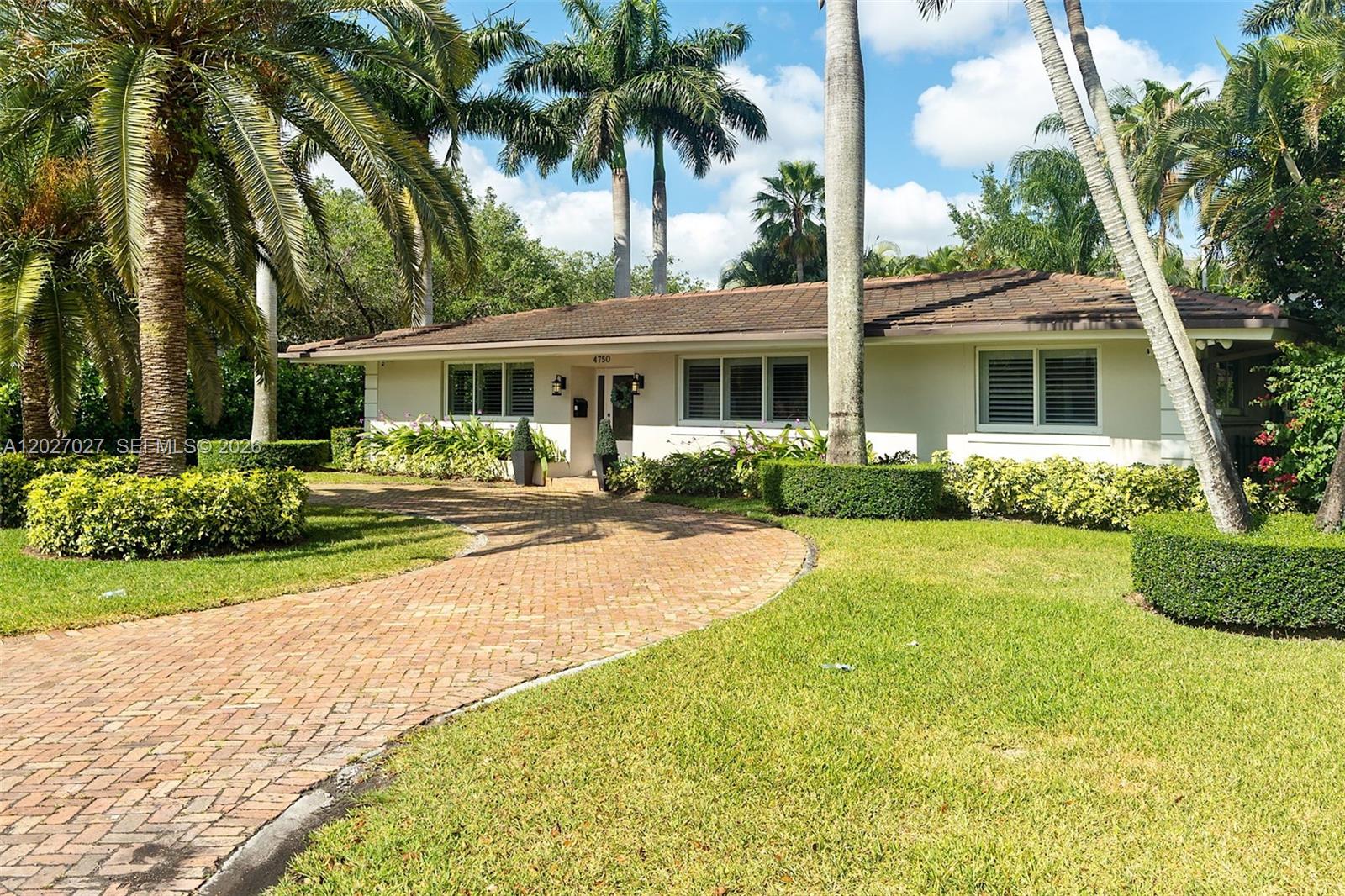 Welcome Home!!! Stunning corner property located in the heart of the Coral Gables Country Club area. This home is less than half a mile away from the newly renovated Riviera Country Club. No expense has been spared here. Features include impact doors and windows, newer roof, custom exhibition wine cellar, newly remodeled pool and deck, outdoor kitchen and many more. If you are looking for an amazing location and an impeccable property you have found it. Landscaping and pool maintenance is included.