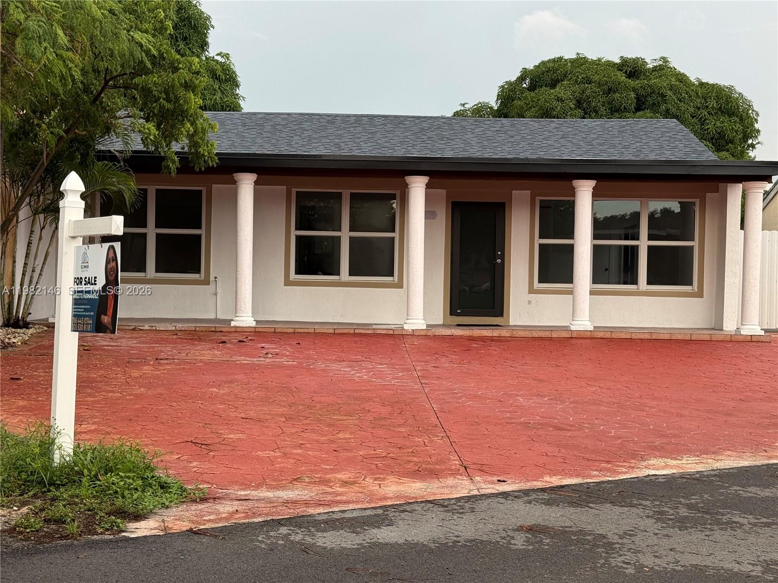 Beautiful 4-bedroom, 2-bathroom home, completely remodeled with a new roof, impact windows, and all new appliances including a washer and dryer. Easy to view on lockbox. Thank you for showing it. Price Reduced — Motivated Seller