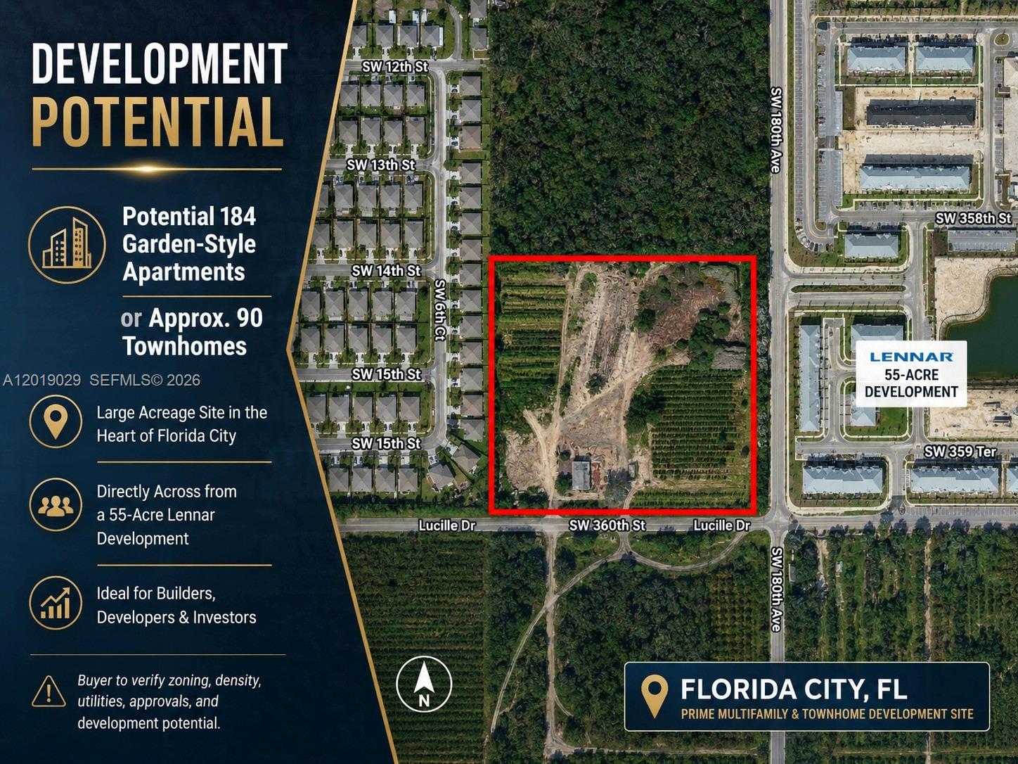 FLA CITY REALTY CO SUBDIV - Land