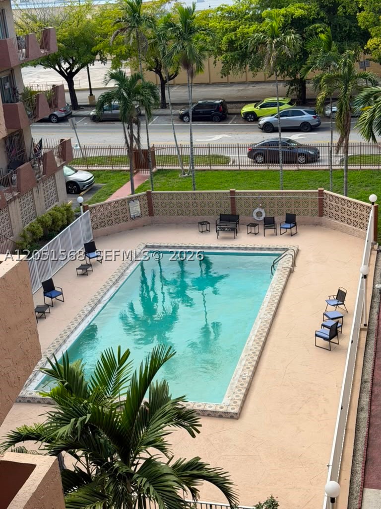Welcome to this beautifully maintained 2-bedroom, 1-bath condo in one of Hialeah’s most convenient and sought-after communities. Designed for comfortable everyday living, this inviting residence features a bright, functional layout with a spacious living area that flows seamlessly onto a private balcony—perfect for enjoying fresh air, natural light, and a relaxing retreat at home.
The kitchen offers generous cabinet space and practical functionality, while the well-sized bedrooms provide comfort, privacy, and excellent storage, including a large closet in the primary bedroom. Secure building entry, assigned parking, and on-site laundry add everyday ease and peace of mind. Seller financing is available with a down payment of $30,000.00, plus buyer’s closing costs. To qualify for seller financing, the buyer must close with the seller’s designated title agent.
Ideally located just minutes from Westland Mall, major highways, restaurants, supermarkets, and public transportation, this condo puts shopping, dining, commuting, and daily essentials right within reach. Whether you’re a first-time buyer, downsizing, or looking for a smart investment opportunity, this move-in-ready condo offers exceptional value in a vibrant, well-connected Hialeah neighborhood. Easy to show and ready for its next owner.