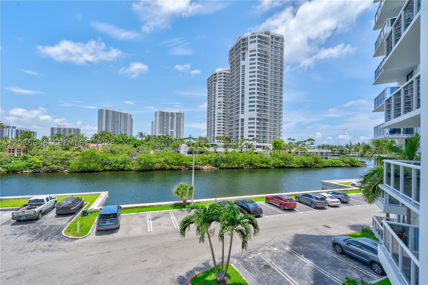 Fully Renovated Waterfront Residence in Aventura’s Prestigious Waterways Community. Experience elegant waterfront living in this beautifully renovated 2-bedroom residence located in the highly sought-after Waterways community in Aventura. Home features contemporary gray porcelain flooring throughout, crisp white walls, and fully renovated bathrooms and kitchen,  designed with modern finishes and attention to detail. The spacious interior is filled with natural light through floor-to-ceiling windows and sliding glass doors, creating a bright and inviting atmosphere. Step out onto the oversized balcony and enjoy spectacular water views, lush tropical surroundings, and the tranquility that makes Waterways one of Aventura’s most desirable locations. Property Features: 2 spacious bedrooms, fully renovated interior, contemporary gray porcelain floors throughout, fresh white walls for a bright, modern look, completely renovated bathrooms, expansive balcony with stunning water views, floor-to-ceiling windows and abundant natural light, reasonable maintenance fees, prime location in the prestigious Waterways community, ideally situated close to Aventura Mall, fine dining, parks, marinas, houses of worship, and beautiful beaches, this residence offers the perfect combination of luxury, comfort, and convenience. A rare opportunity to own a beautifully updated waterfront home in one of Aventura’s most desirable communities. Rented until October 2026.