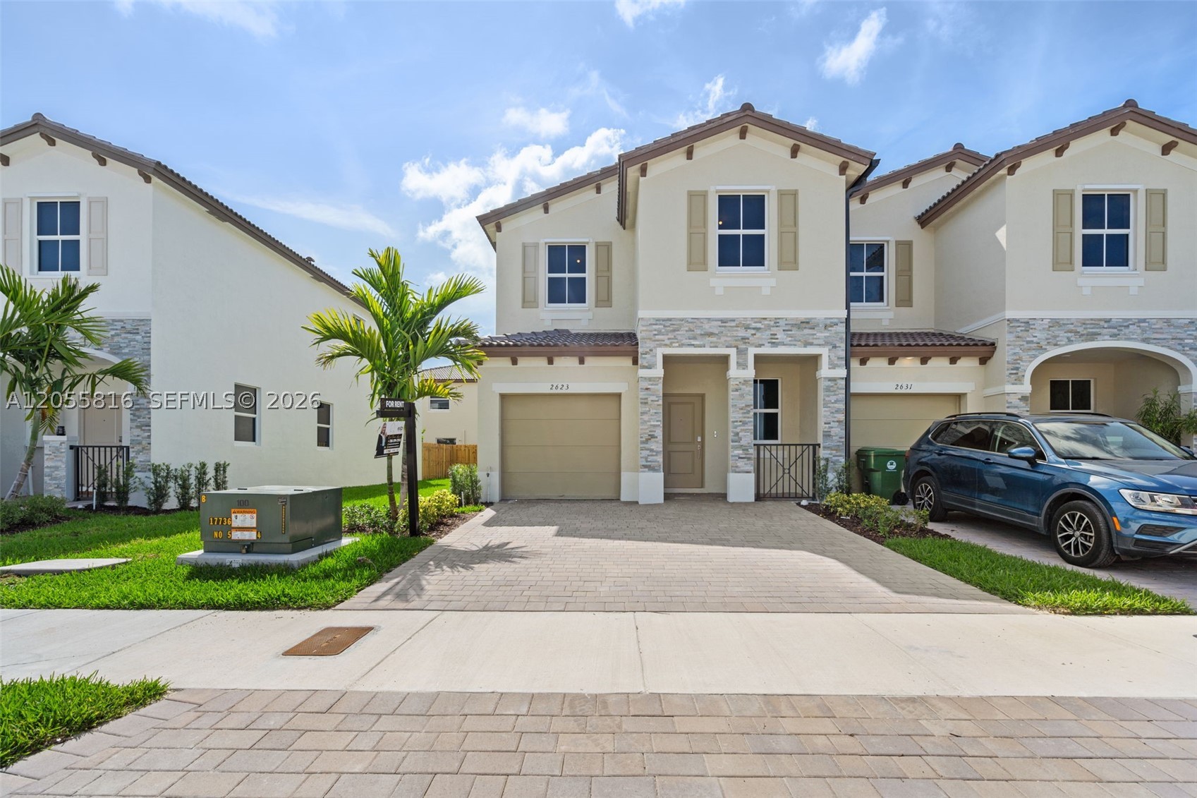 Brand-new corner townhome for rent in the highly desirable Altamira at Keys Gate community! This spacious two-story home offers 4 bedrooms, 2.5 bathrooms, a 1-car garage, private driveway, and a fenced backyard perfect for relaxing or entertaining. The first floor features an open-concept layout with a modern kitchen overlooking the family room, plus separate living and dining areas and direct access to the patio. Upstairs you'll find four generously sized bedrooms, including a spacious primary suite with a walk-in closet and en-suite bathroom.

Located in the new Altamira master-planned community, residents will enjoy resort-style amenities coming soon, including a clubhouse, fitness center, restaurant & bar, business center, ballroom, golf pro shop, swimming pool, golf course, parks, playground, and walking areas. Conveniently located near the Homestead Speedway, Keys Gate Golf & Tennis Club, shopping, dining, schools, and with easy access to the Florida Turnpike and the Florida Keys.

Move-in requires first month's rent, last month's rent, and one security deposit. Don't miss the opportunity to live in this beautiful, never-lived-in home! Schedule your private showing today.