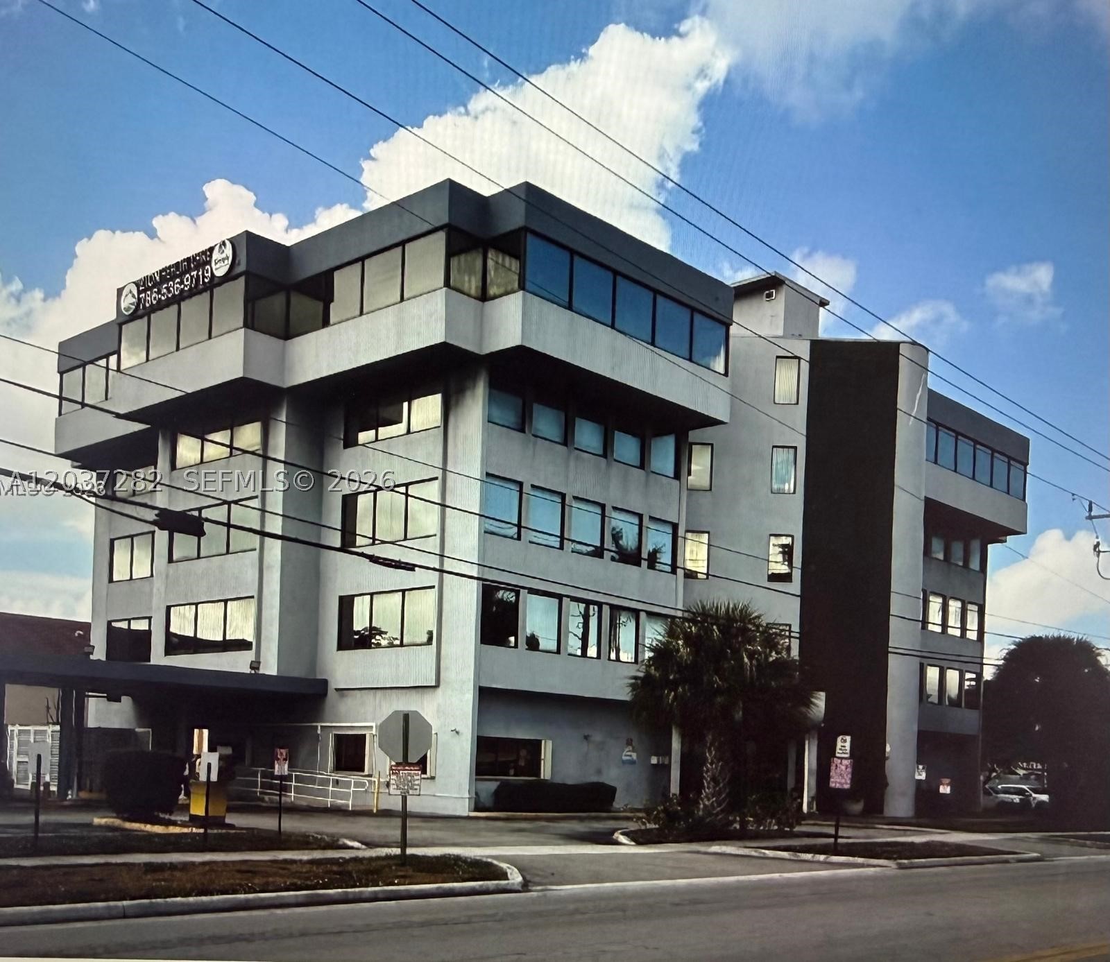 Professional office suite available for lease in a well-maintained, multi-story building in the heart of Hialeah. This efficiently designed 489 SF space features a welcoming reception area upon entry, leading to a thoughtfully partitioned layout with two private offices, ideal for a variety of professional uses. Located on the second floor with elevator access, the suite offers convenience and functionality, along with ample on-site parking. Centrally positioned with easy access to the Palmetto Expressway, making it ideal for both clients and staff. Association approval required.