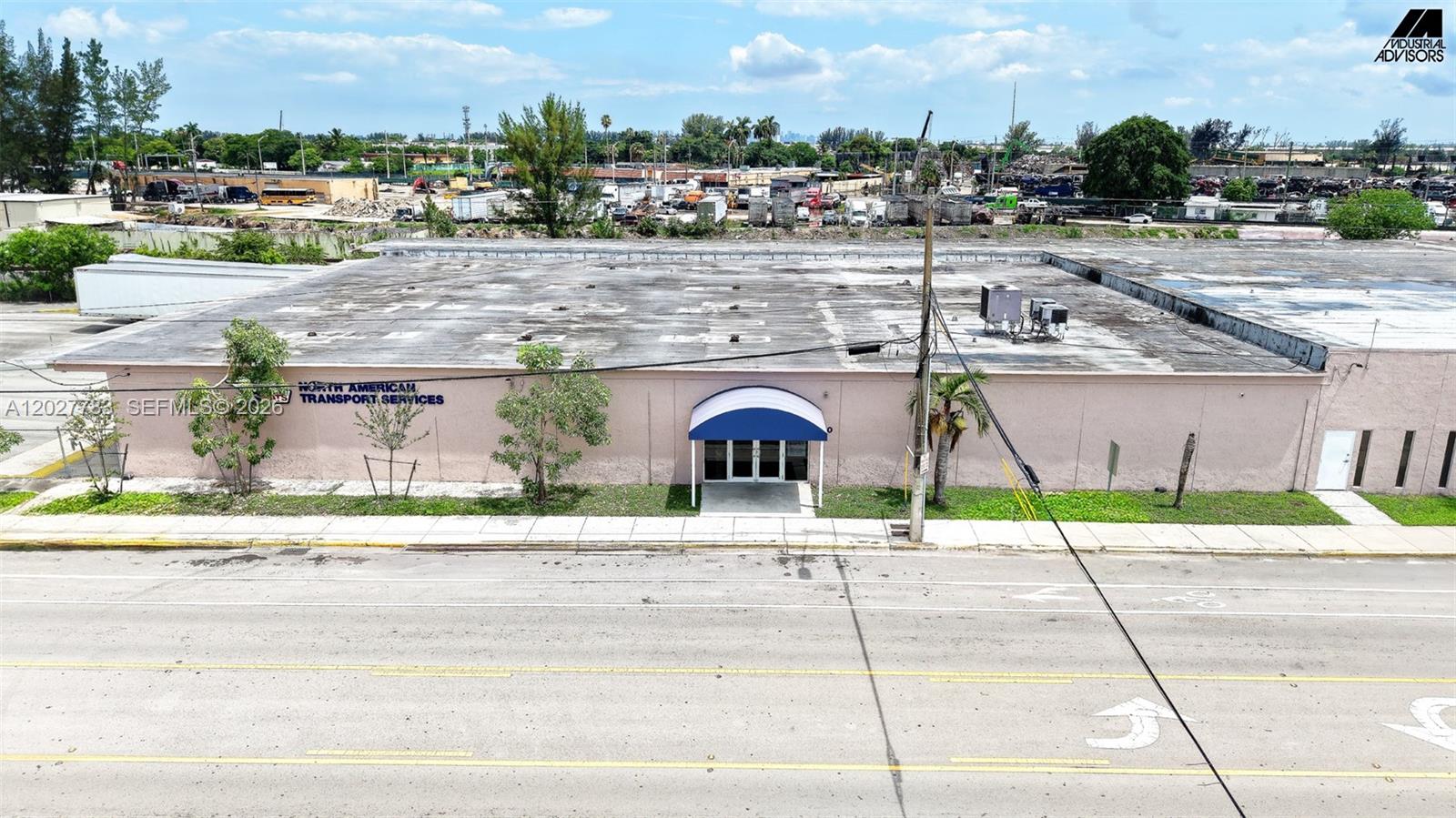 Industrial warehouse available for lease at 160 Ali Baba Avenue in Opa-Locka, FL. The space features ±9,250 SF total, including ±7,750 SF of warehouse space and ±1,500 SF of office space. Building features include a Gated Truck Court, Twin Tee roof and a fully fire sprinklered system, making it well suited for transport, logistics, and general industrial users.
Situated on Ali Baba Avenue in Opa-Locka, this property offers a strategic industrial location within a well-established Miami-Dade warehouse and logistics market. Located within minutes of the Gratigny Expressway, Palmetto Expressway (SR 826), Miami Opa-Locka Airport, and I-95, providing immediate connectivity to the rest of South Florida’s major thoroughfares.
