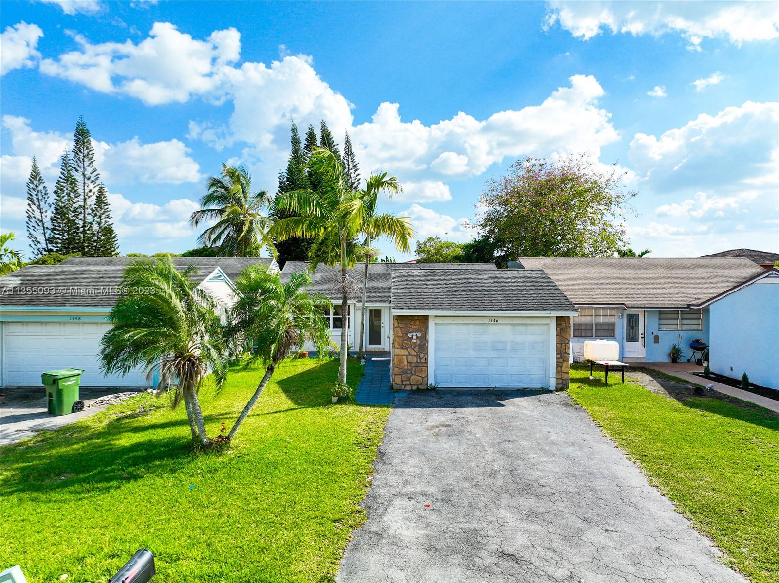 Beautiful Single family home with 2 bedrooms, 2 full bathrooms and 2 car garage located in highly sought after Villages of Homestead. Open Living and dining area. Kitchen with plenty of cabinets for storage. Newly installed impact windows and doors for full storm protection. This property features a spacious screened-in-porch and spacious backyard providing the perfect place for privacy and relaxation. Extended driveway for multiple cars parking. Low HOA. Centrally located near Outlet mall, Publix, Restaurants, great schools, easy access to the Turnpike and Homestead Air Base and only 25 minutes from the Florida Keys. The community amenities include a pool, Jacuzzi, gym, tennis courts, walking trail, and park. Enjoy immersive 3D virtual tour. May the Force be with you!