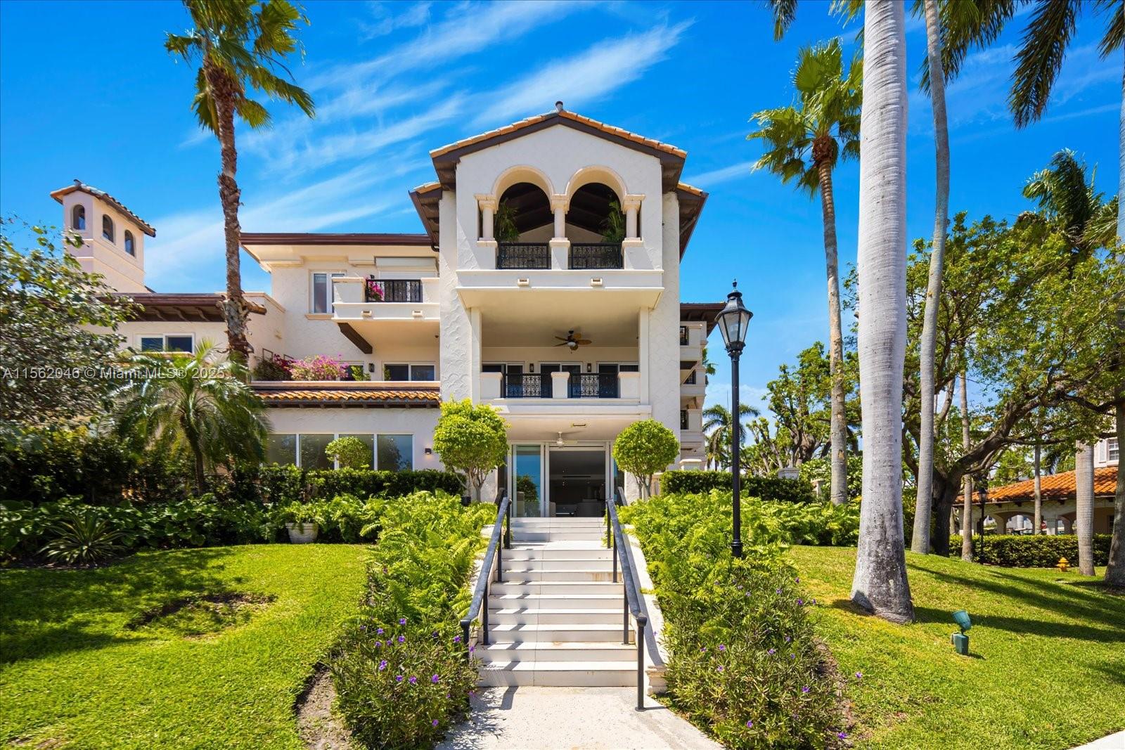 Live a boater's dream in this stunning Harborview ground floor unit with breathtaking views of the Fisher Island marina! Dock your boat steps away from this exquisite residence! Completely renovated to perfection, this masterpiece encompasses 3,216 sq. ft. interior, 4 bedrooms, 4.5 baths, open layout, Yamini Italian gourmet kitchen, impact glass doors, automated window treatments. Enjoy breathtaking views of Fisher Island Marina, Golf Course and Miami Beach from its expansive wraparound terraces perfect for entertaining. Located in a small building with only 5 residences featuring privacy and exclusivity. Embrace the epitome of elegance and sophistication in this corner unit! Seller's boat slip #76 located behind the unit can be purchased separately through the Fisher Island dockmaster.