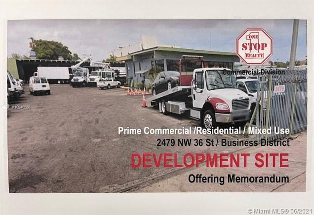 Best Location in Allapattah! In Miami Creative District, Approximately 3 Acres for Sale! T-6 - T-8 approximately for Developer. 150 Units PER ACRE. Blocks from Wynwood, Miami Airport & SR 836 Dolphin Expressway! Call Listing Agent for more information! Owner will sale Also 1 Acre!