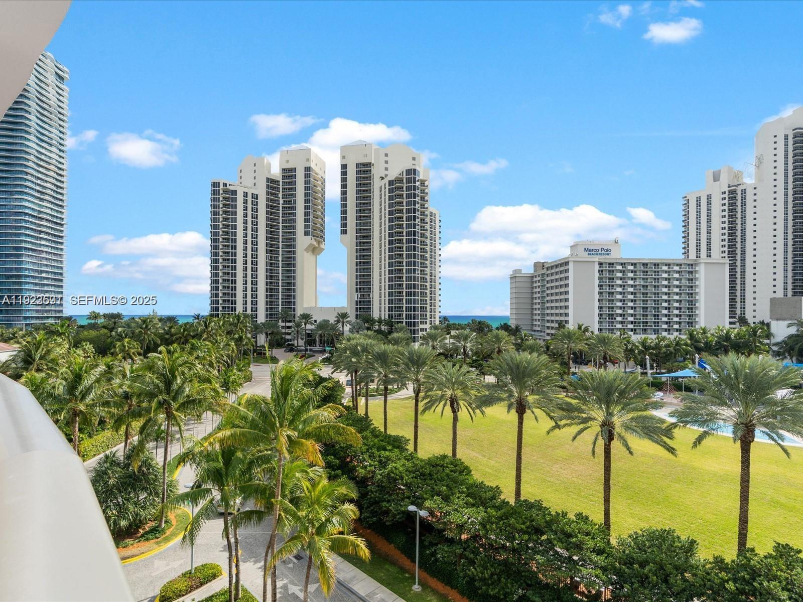 BEST DEAL IN TOWN! A perfect fit for end-users and a prime opportunity for investors with no rental restrictions, rent short-term (Airbnb, Booking, VRBO) or long-term from day one.
This beautiful and spacious 1BD/1BA residence is in pristine condition, offered fully furnished with stylish, high-quality pieces. Features ocean and skyline views, impact windows and door, his-and-hers walk-in closets, a bright open layout, and a sleek spa-inspired bathroom. Located in the heart of Sunny Isles Beach, just steps from the ocean and minutes to top dining, shopping, nightlife, and places of worship. The building offers true resort-style living with a state-of-the-art fitness center, heated pools, tennis courts, play area, mini market, café, hair salon, valet, 24/7 security, and more. 
Easy to show - text agent for access.