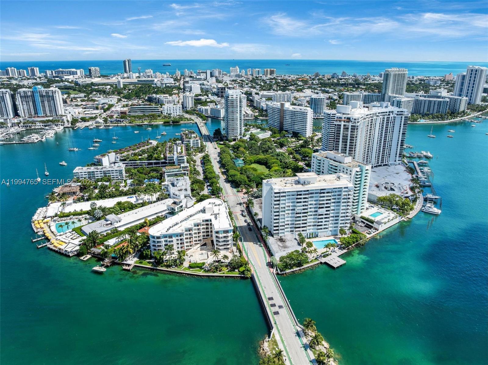 Well-designed and spacious 1BD/1.5BA LANAI residence right on the bay in Miami Beach's acclaimed Sunset Harbour neighborhood. Ideally located on Belle Isle, Island Terrace is a unique waterfront building designed by renowned mid-century architect Morris Lapidus. Offering a rare ground-level entry, this pied-a-terre combines convenience and privacy with direct access to the pool deck - no elevator needed.
Filled with natural light, the apartment features generous living spaces, large volumes, and a functional layout. The primary suite includes an ensuite bathroom and a walk-in closet, complemented by a guest bathroom.
Enjoy a unique indoor-outdoor lifestyle with your morning coffee just steps from the bayfront. The building offers a waterfront pool with infinity views of the bay and city skyline, kayak launch, bike storage, fully equipped fitness center, elegant common areas, 24-hour front desk service, and onsite management. Pet-friendly.
A Venetian Island gem, with great walkability, just a few minutes from the beaches, directly across The Standard Hotel, the condo is just a few blocks from Trader Joe’s, Fresh Market, Publix, Whole Foods, Sunset Harbour shops and restaurants, and Lincoln Road!
Includes 1 assigned parking space and hurricane-impact windows.
An ideal second home or primary residence combining location, comfort, and lifestyle.