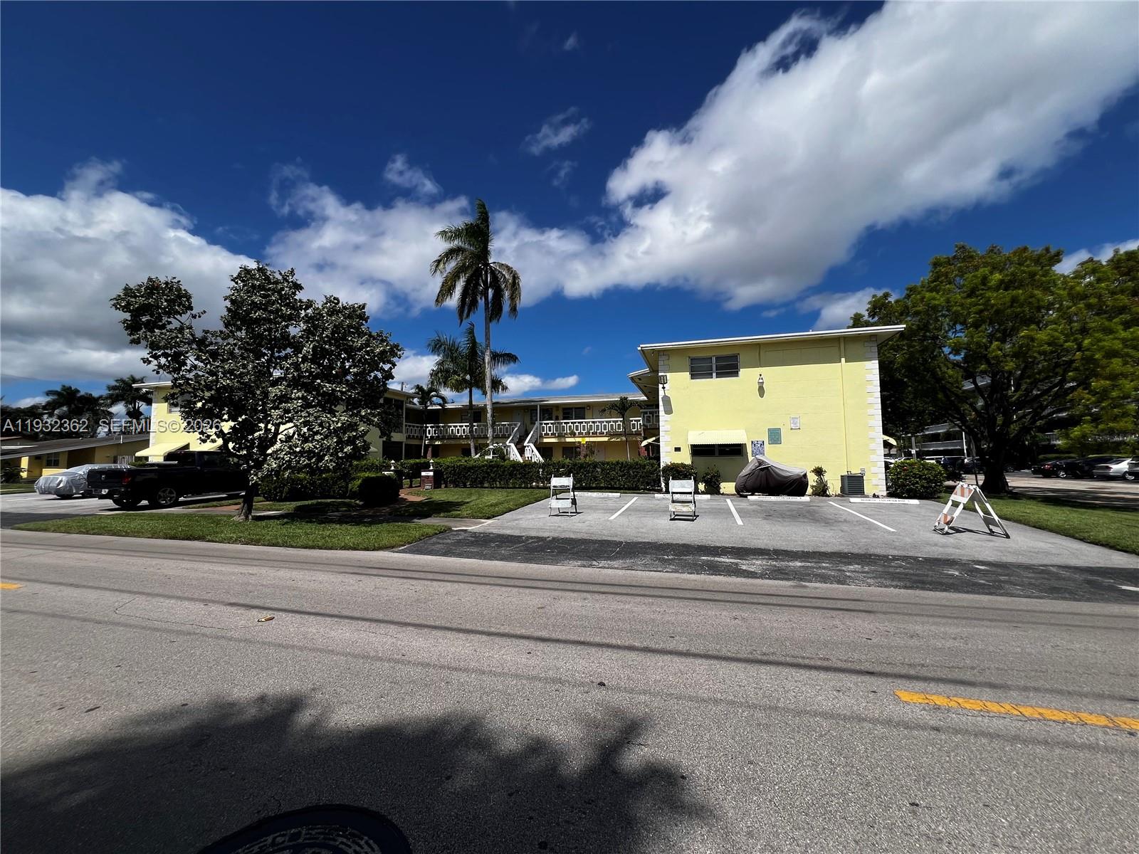 First floor 1BR/1BA co-op unit located east of Federal Highway in Hollywood, FL. This furnished unit is offered “as is,” making it a move-in-ready opportunity. Residents enjoy nearby parks, shopping, dining, and entertainment—all just a short drive away. The community offers a relaxed coastal lifestyle with convenient access to major highways, making it easy to explore all that South Florida has to offer. Located less than drive 15 minutes from Hollywood Beach, the property provides quick access to the famous Hollywood Broadwalk, sandy beaches, and oceanfront activities. Whether you’re looking for a primary residence or a vacation retreat, this unit offers excellent value in a desirable area. Easy to show—schedule your visit today!