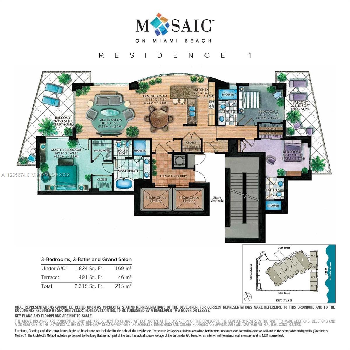 MOSAIC ON MIAMI BEACH CON - Residential