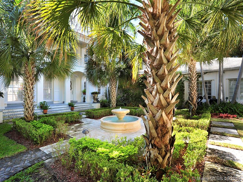 Miami Beach Updated Colonial Classic on the Southern tip of Dilido Island.  Water front home has 137ft sea wall & two docks on 16,800sf pie shaped lot.  Walk through the inviting court yard of this elegant home before arriving into the grand foyer w/ views to the open bay. Lots of light & plenty of space for entertainment. Updated bathrooms & kitchen w/Phillip Stark, Dornbracht fixtures and Bulthaup cabinets with top of the line appliances. All bedrooms have on suite bathrooms and views to the bay.