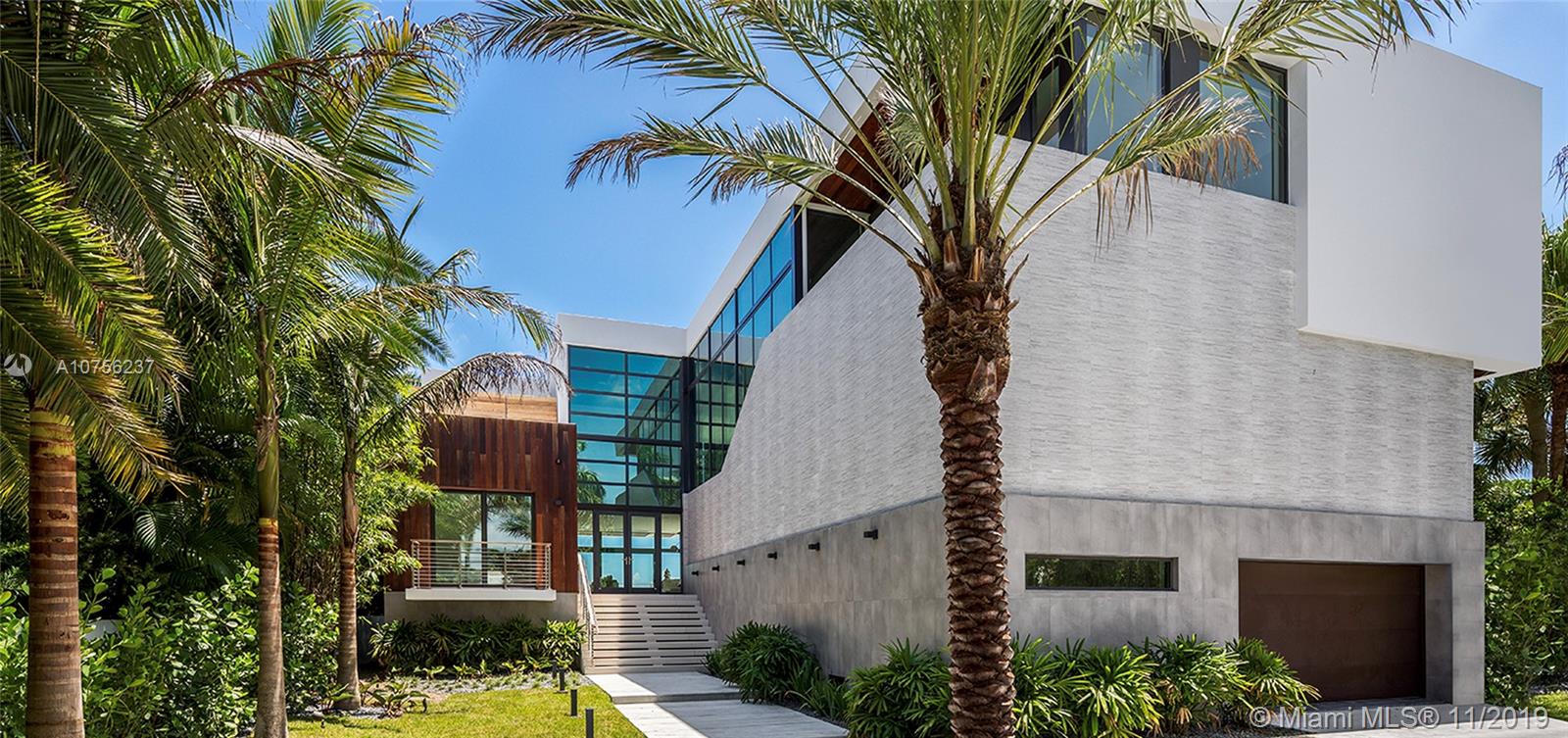 Welcome to the Pinnacle of New Construction on the Prestigious Belle Meade Island. Upon entry you are greeted with double height ceilings and an abundance of natural light as you take in the open bay views. Architectural design by TOGU Architecture and Sabal Development featuring 7 Beds & 6.5 Baths and an open flow to the exterior patio, infinity pool and 75 ft of Waterfront with dock. Finishes include white oak floors, Cotto d'este tiles, custom cabinetry throughout the home, open flow kitchen with Miele appliances & pantry and full smart home system by Savant. One of the best locations in Miami secluded within a dually guard gated community and just minutes to Miami Country Day & Cushman Private School, Design District, Wynwood and the Beaches. Easy access to major highways and airport.