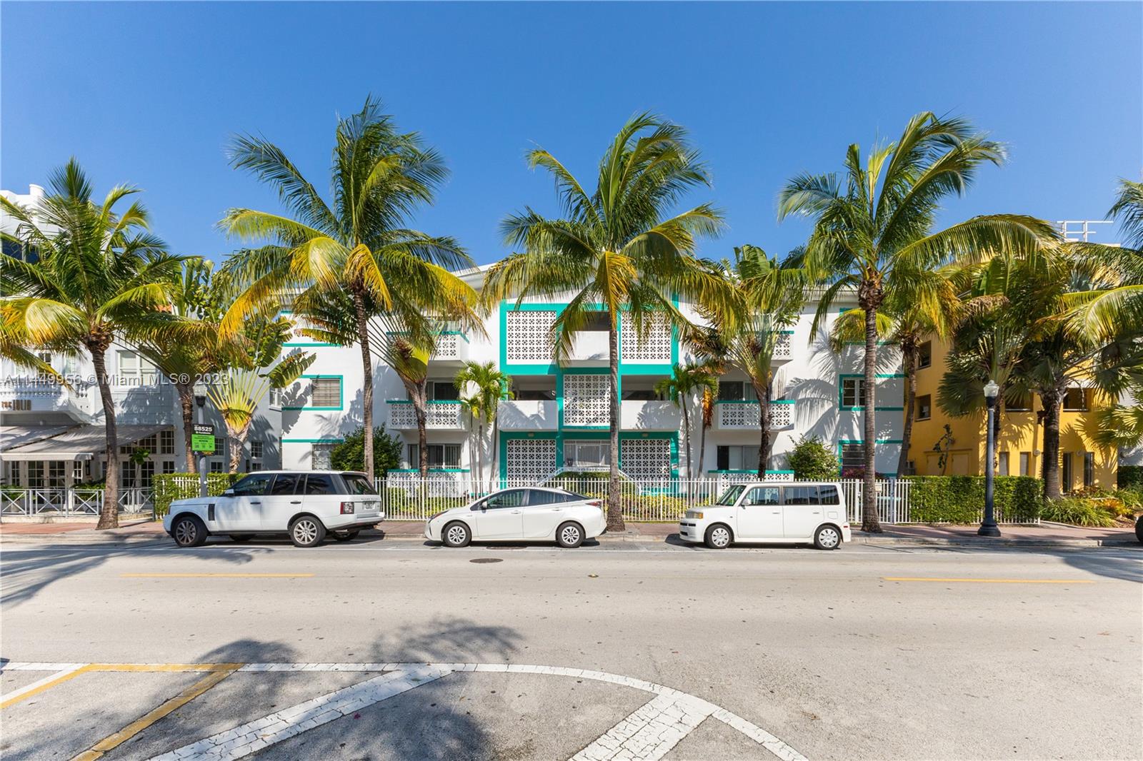 Yes, this really is a 1 bedroom 1 block to the ocean in sought after South of Fifth Street! Amazing vacation or full-time home in quiet adorable building-for residents 55 years or older & no renting- so it maintains its beautiful peaceful vibe while being in the heart of the most popular section of Miami Beach. Ready for your upgrades or perfect if you are a fan of original character, including parquet style floors, pink carpeting, & original bath w/blue tub & pink accents. Bright & sunny top floor unit with windows in all rooms including kitchen & bathroom. Great cross breezes & high ceilings. In lushly landscaped building w/low fees that has already passed its Miami Beach 40yr & 50 yr recertifications & has reserves. Gated secured entry, elevator, on-site laundry, bike storage, & more.