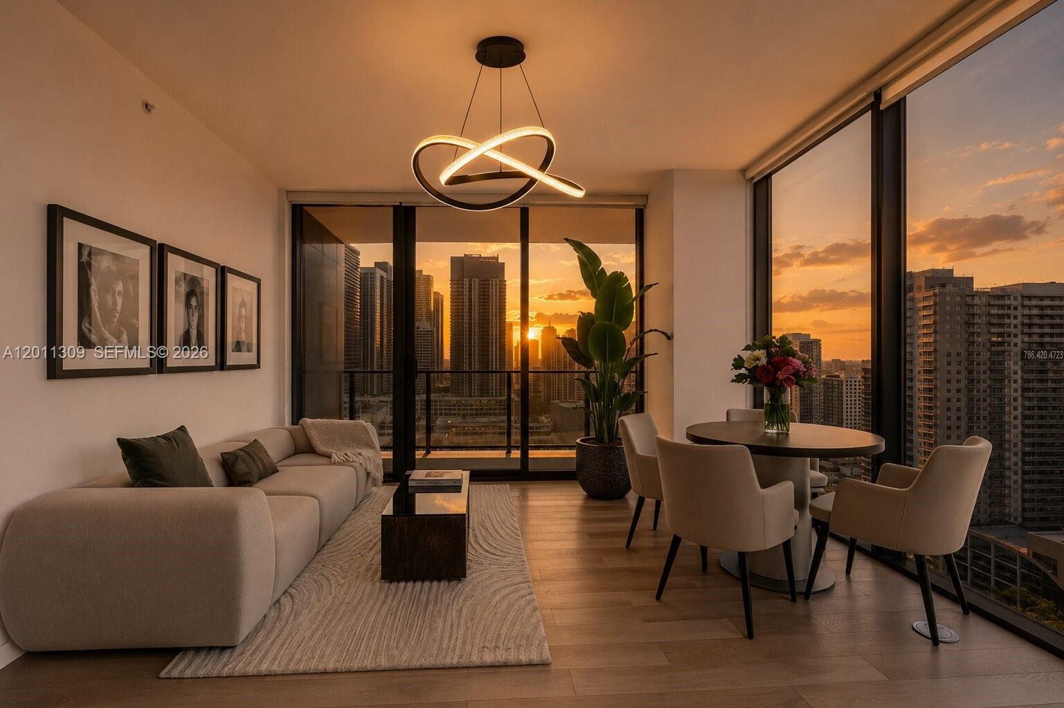 Brand new, pristine, never used or occupied 2BD/2BA residence at E11EVEN Hotel & Residences Miami designed for both luxury living and income potential. This lockout floor plan lives like two private suites with separate entrances, offering the flexibility to live, lease short-term, or maximize revenue through the hotel program. Fully furnished with elevated finishes including natural stone surfaces, custom cabinetry, premium appliances, and floor-to-ceiling glass throughout. Located in the heart of Miami’s Park West district near world-class dining, entertainment, and nightlife. Residents enjoy exclusive amenities including a private owners lounge, resort-style pool, fitness center, spa, concierge, curated dining, and beach club access.