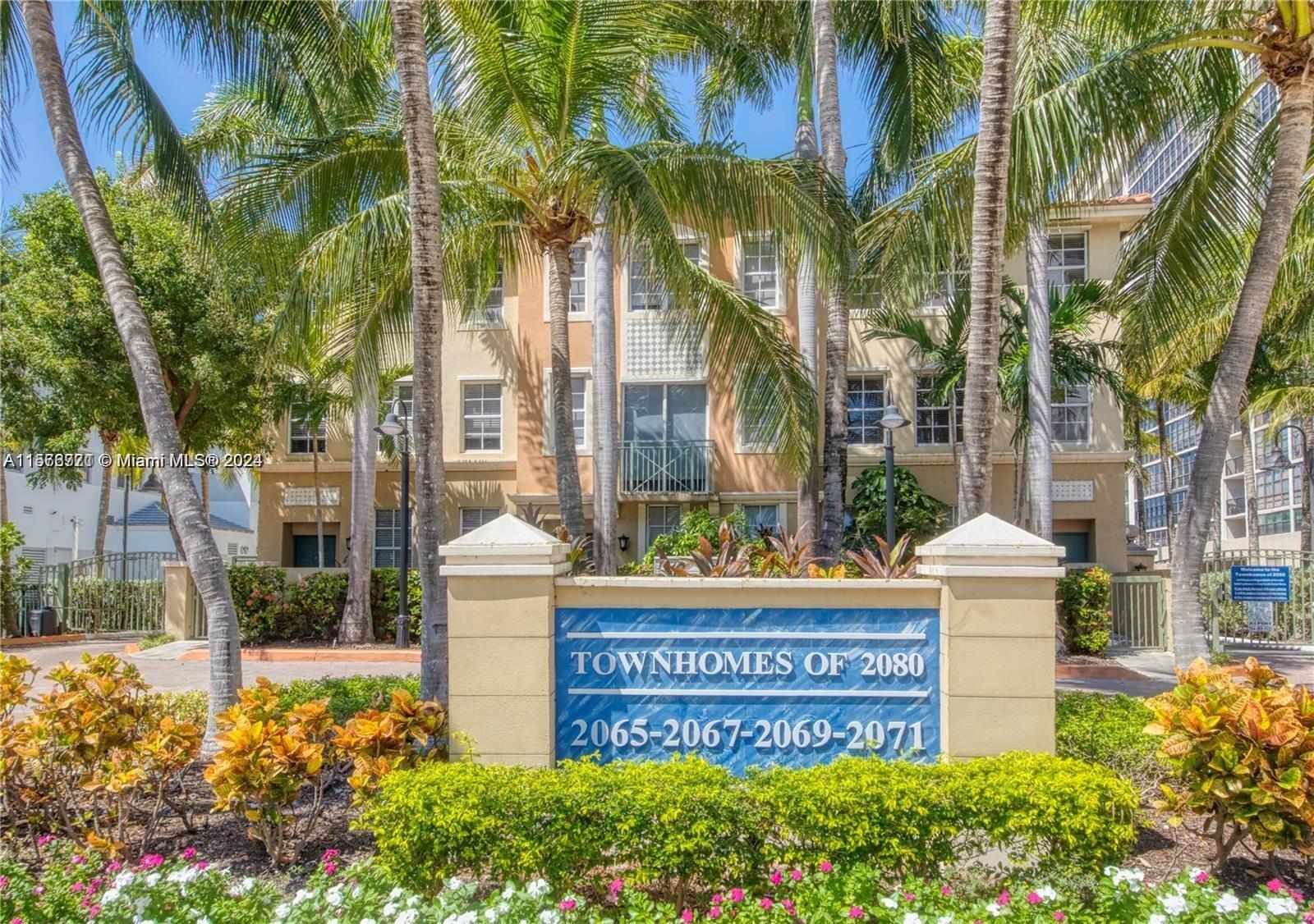 Come explore this 3 Bedroom fully renovated townhouse, on the intercostal, just steps away from a private beach! This 3/3 with 2 car garage, perfect lay out for privacy, is one of the few units with a balcony on each level, bringing in natural light with floor to ceiling windows. Unit can be rented monthly, up to 12 times a year. Seller financing Available with 50% LTV! Won't last.