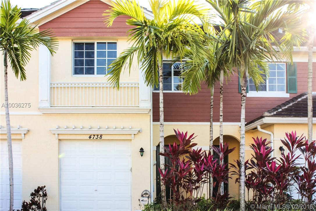 Absolutely beautiful 3 bedroom 2.5 bath 1650sq/ft waterfront townhome in 1 of the most desirable townhome communities in Davie,FL. (Saddle Bridge) Home comes equipped with upgraded kitchen(42" cabinets, granite countertops, SS Appliances and recessed lighting), impact windows/doors throughout upgraded bathrooms, 1 car garage and views that very few townhomes offer (water/marsh view with no backyard neighbors). Community offers pool, Cabana, kiddie playground. A+ schools.. An absolutely must see..