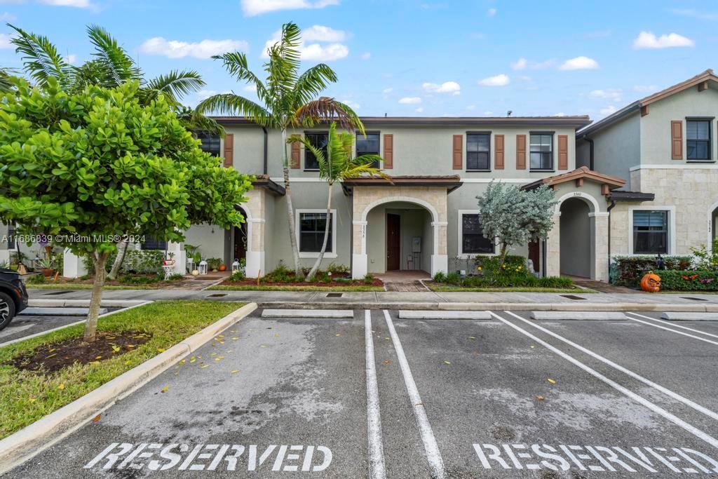 BEAUTIFUL LIKE NEW 3/2.5 SMART WIFI CERTIFIED Villa w/ Echo Dot, Ring Doorbell Smart Thermostat & more !! Modern Lighting, Fans, Washer, Dryer & RESORT STYLE CLUBHOUSE ** GREAT & PRIVATE LOCATION ACROSS FROM THE PARK !! Live in this Villa Just Minutes From the Future American Dream Mall. Close to Doral, Miami Lakes, Hialeah, Plametto 826 and I75.