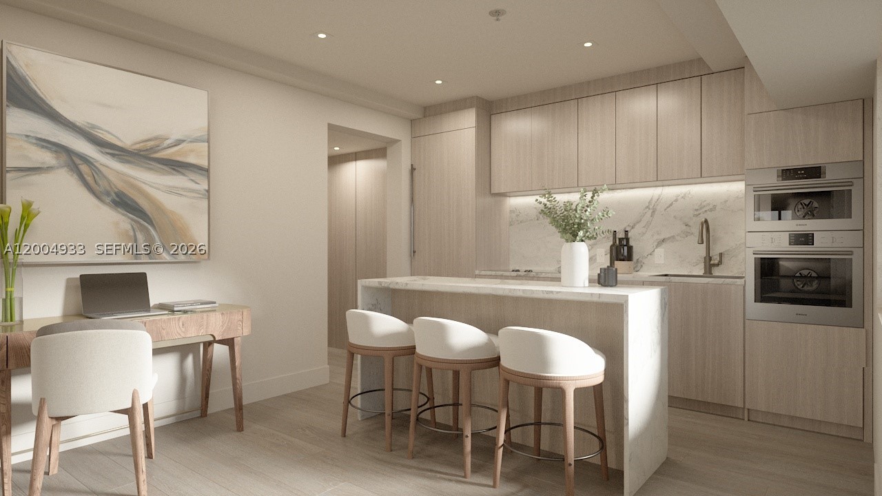 Introducing Villa Sofia, Miami's original pied-à-terre reimagined. A beloved destination for the affluent and bon vivant since 1959, this architectural gem is being thoughtfully
reinvented for modern luxury in the exclusive South of Fifth neighborhood. With only 21 residences and no rental restrictions, Villa Sofia offers rare flexibility for owners and
investors alike. Residence #105/106 features a thoughtfully laid out 2 bed/2 bath with 1061 interior sq ft plus 120 sq ft of outdoor space, showcasing an efficient layout and refined
contemporary finishes. Residents will enjoy curated amenities including a rooftop bar, pool, outdoor gym, and lounge - ideal for relaxing, working, or entertaining. Residents will also
have access to beach service. Completion estimated for the end of​​‌​​​​‌​‌​​​‌‌​​​‌‌‌​​‌​​‌‌​​​​ 2026.