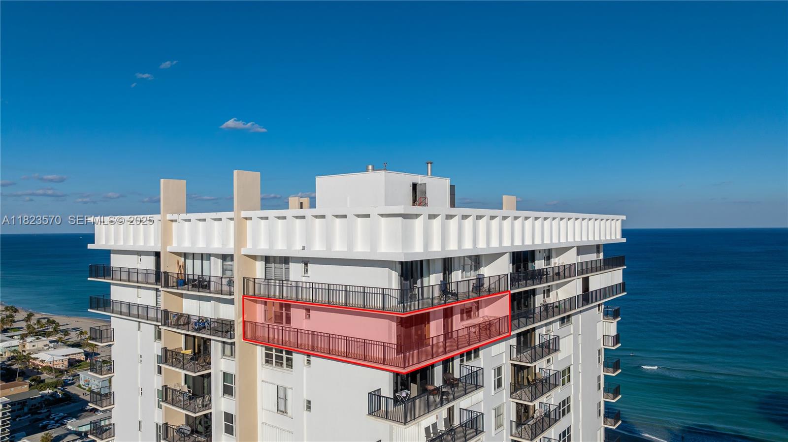 Step into this one-of-a-kind lower penthouse and experience panoramic beauty from every angle. This spacious 2bd/2ba residence features an updated kitchen, and flooring, and an expansive wraparound balcony that brings the ocean and intracoastal views right into your living space. Sunrise to sunset, enjoy amazing views that stretch for miles. A rare opportunity to own a sky-high corner unit! The Quadomain is a premier resort community with top-tier amenities: complimentary beach service, 24/7 security, two pools, two fitness centers, restaurant, beauty salon, sauna, business center, and free fitness classes including Zumba, dance aerobics, kickboxing, water aerobics, and more. Conveniently located near shopping, restaurants, the Hollywood Broadwalk, supermarkets, and Ft. Lauderdale Airport.