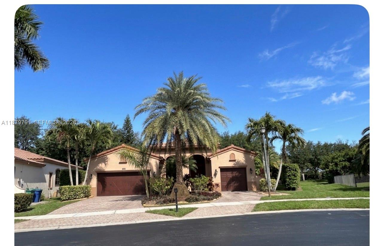 Welcome to Estada, one of Cooper City’s most sought-after gated communities with 24-hour security. This beautifully maintained Mediterranean-style home sits on a private cul-de-sac and features an open floor plan with soaring vaulted ceilings and abundant natural light.4 bedrooms, 3 bathrooms, open living/dining spaces. Tall redwood cabinets, granite counters, stainless steel appliances. Bathroom with Jacuzzi tub, walk-in shower, and custom-built walk-in closets. Oversized heated pool (33’x22’, 5 ft. deep) with Jacuzzi, fountains, and lighting. Large pool deck with BBQ station and fruit trees. Sauna with electric heater and shower. Hurricane-impact doors & windows, 30x30 tile flooring, water filtration system, motorized/ manual window shades, 3-car garage with rubberized tile floor.
Selles are VERY motivated!