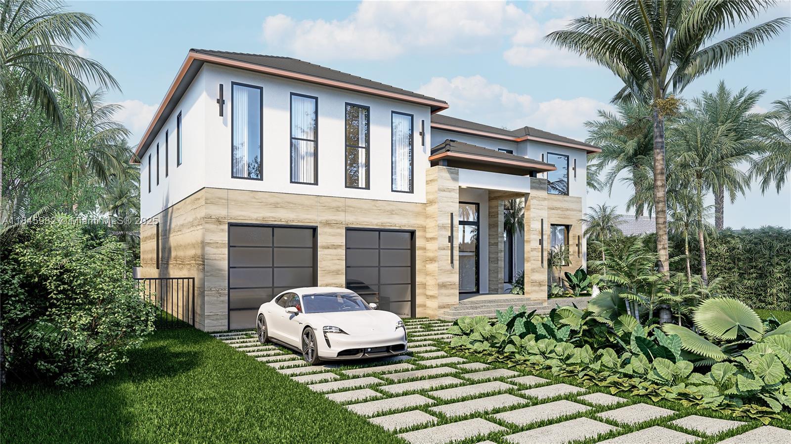 Discover the rare opportunity to build your dream home (4,294 sqft under AC and 4,817 Total sqft) in Hillsboro Shores — Pompano’s most exclusive beachside neighborhood, where residents enjoy private ocean access just steps away. This contemporary 6-bedroom, 7.5-bath residence will be custom-built for you, blending modern architecture with the ultimate in luxury living. Designed for both comfort and entertainment, it features a private pool, a state-of-the-art movie theater, and a versatile office/den, all within walking distance to the ocean. Live minutes from Pompano's dining, shopping, and nightlife, while enjoying the tranquility of a private beachside enclave. With exceptional craftsmanship and a prime location, this is more than a home — it’s a lifestyle made just for you.