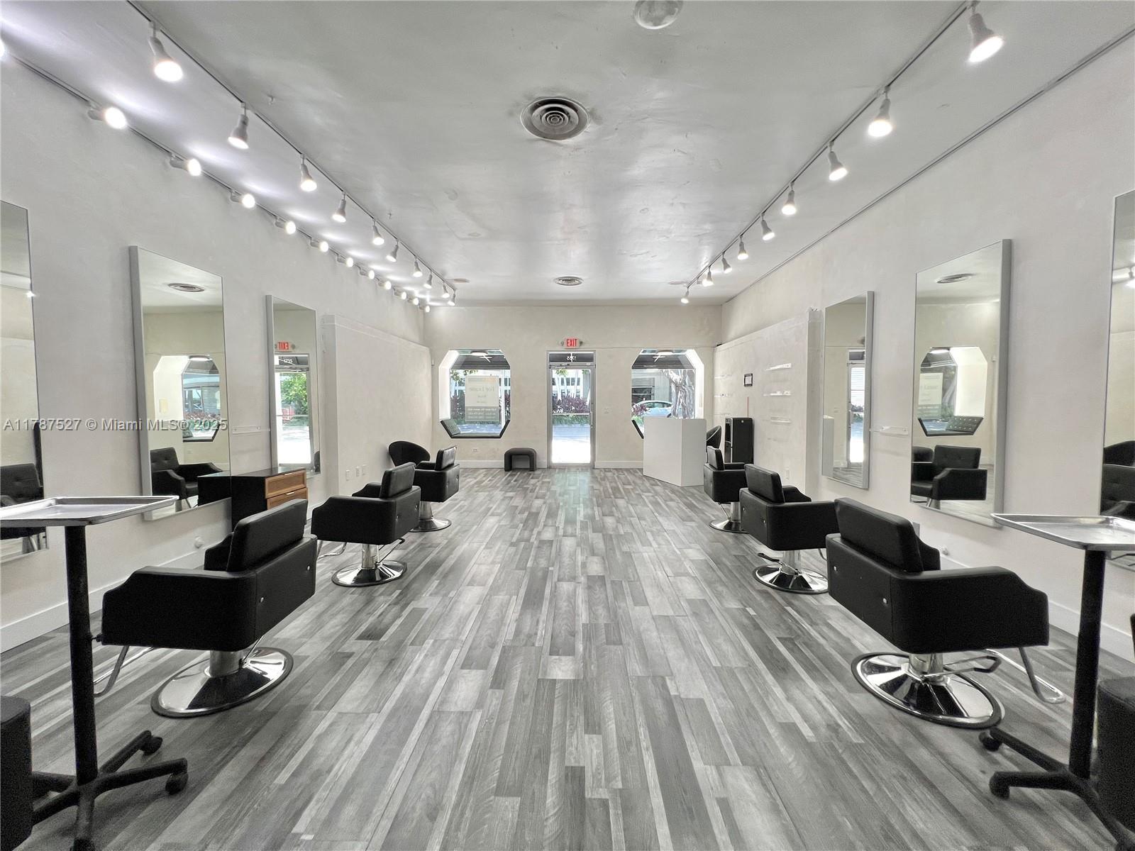 Fully built-out 1,500 SF salon available for lease in a high-visibility, high-traffic area of Coral Way. The space features a large open floor plan with multiple hair washing stations, ideal for a full-service salon. Two private rooms in the rear offer flexibility for spa treatments, esthetic services, or office/storage use.

Well-maintained and in excellent condition, this salon is move-in ready with minimal buildout required. Perfect for beauty professionals looking to establish or expand their presence in a vibrant commercial corridor.