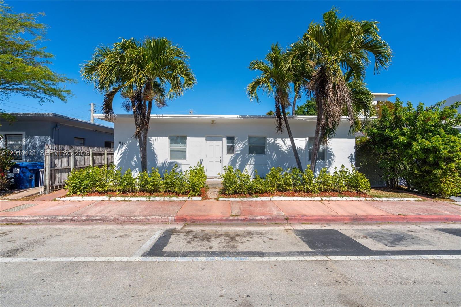Rich Homes of Florida is pleased to present 835 83rd Street, a legal 6-unit apartment building ideally located in one of Miami Beach’s most desirable neighborhoods. Just a short walk to the beach and the expansive 36-acre North Shore Open Space Park, this property offers an unbeatable combination of lifestyle and long-term value. The building features spacious 1-bedroom / 1-bath units, each with generous closet space. Washer and dryer on site. Every unit is equipped with NEW electrical systems, individual hot water heaters, and wall A/C units. The 40-Year Recertification was completed in 2026, providing peace of mind and reduced future capital exposure. An exceptional Value-Add Opportunity with strong rental demand and proximity to Surfside, Bal Harbour Shops, dining, and transportation.