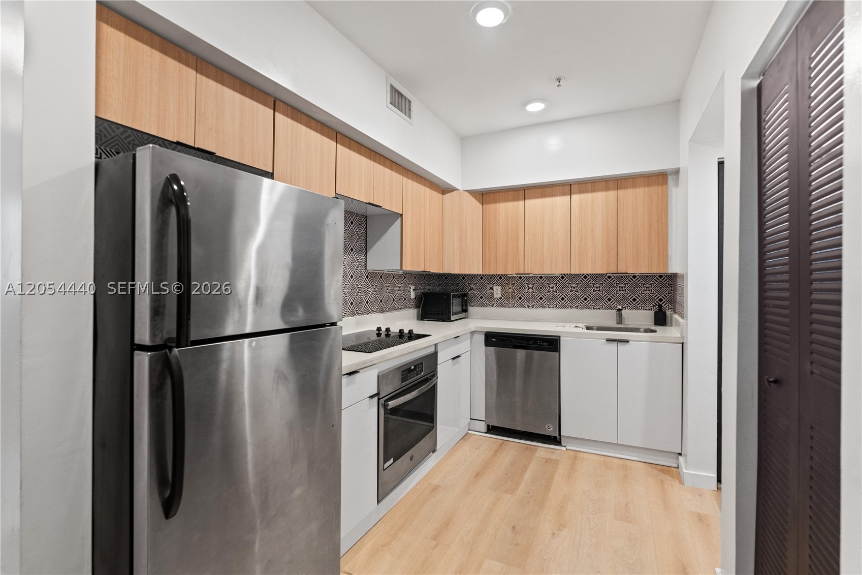 This beautifully remodeled condo truly ticks all the boxes. Step inside and imagine yourself enjoying the relaxed,vacation-style living you deserve. Located in the heart of South Beach’s cultural district, you’re just moments from Flamingo Park and an easy walk to Ocean Drive, the beach, top restaurants, cafés, and shops. First Deco is an art-deco-inspired, two-story boutique building completely remodeled in 2020. Low monthly maintenance with no assessments covers common areas, water/sewer services, and roof upkeep. The unit comes fully furnished and equipped, making move-in simple and stress-free. It’s ready for you or your tenants—just bring your suitcase and start enjoying the South Beach lifestyle. Quick Approvals.