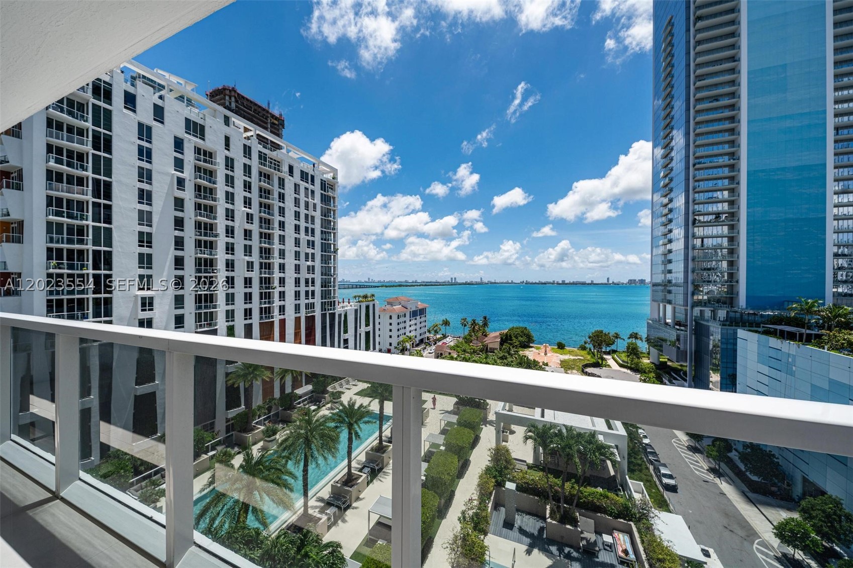 Step into this stunning 3 bedroom, 3 bathroom 1,432 sq ft residence at Bay House, offering sweeping bay views and an abundance of natural light through floor-to-ceiling windows. This spacious split-floor plan features generously sized living and dining areas. The unit boasts beautifully remodeled bathrooms, ample storage, and a seamless flow throughout. Enjoy breathtaking water views from the comfort of your home while taking advantage of Bay House's premier amenities, including a resort-style pool, state-of-the-art fitness center, yoga room, business center, valet service, concierge, and 24-hour security. Ideally located in the heart of Edgewater, just steps from Whole Foods, Margaret Pace Park, waterfront jogging paths, restaurants, cafes, and minutes from Wynwood, Design District, Midtown, Brickell, Miami Beach, and just 15 minutes from the Miami International Airport. A rare opportunity to enjoy spacious waterfront living in one of Miami's most convenient and rapidly growing neighborhoods.