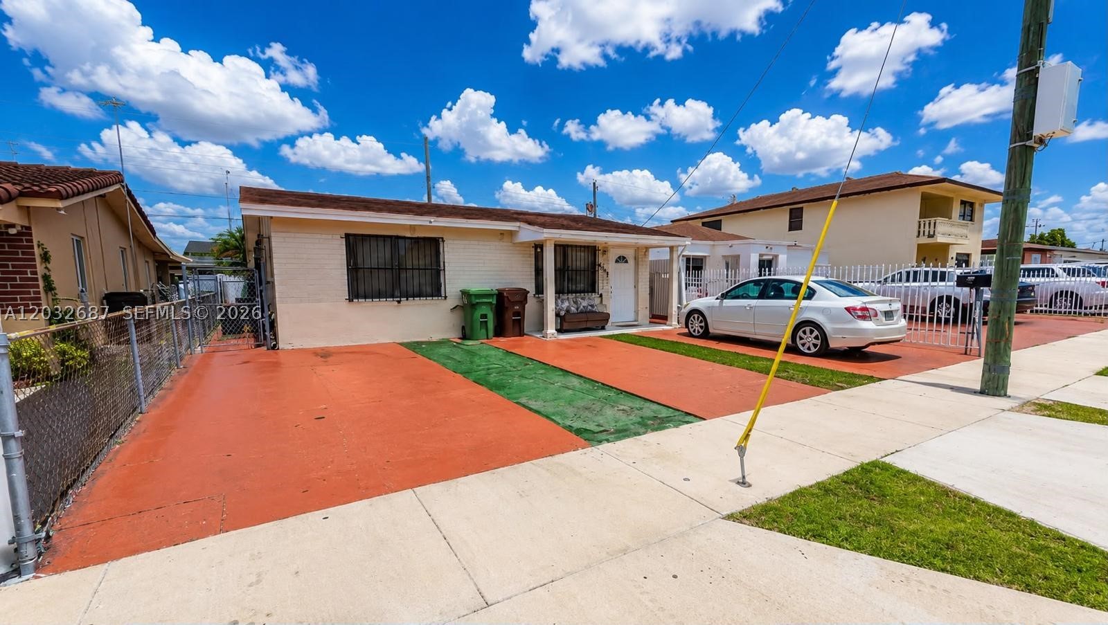 Amazing opportunity to own a spacious 4-bedroom, 2-bathroom single-family home in the heart of Hialeah! This partially updated property is exceptionally clean, well-maintained, and filled with natural light. With a highly desirable 4/2 layout, it offers the perfect canvas and tremendous potential to renovate, add value, and design completely to your taste. The exterior features a convenient front driveway with space to comfortably park at least 2 vehicles, plus a private backyard ideal for outdoor entertainment. Situated in a highly sought-after neighborhood with NO HOA, close to excellent schools, shopping, dining, and major highways. Perfect for growing families looking to customize their dream home or savvy investors. Easy to show—schedule your tour today!