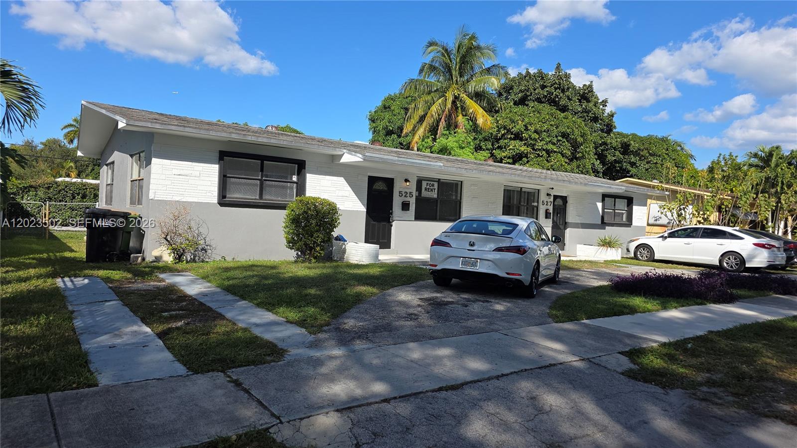 Charming Duplex with 2-bedrooms, 1-bath and Florida room in North Miami. This light-filled home offers an inviting floor plan with tile floors, an ample space big kitchen, and a spacious living area. Outside, you’ll find a beautiful private patio perfect for entertaining, plus a large driveway with room for up to six cars. Located on a quiet street near NE 135th St and NE 6th Ave, you’ll enjoy quick access to shops, restaurants, major highways, and local parks while still having a peaceful neighborhood feel. Freshly painted and move-in ready, this residence features ample closet space, washer/dryer connections. Barry University, grocery stores, and public transit are all within minutes, making it an ideal place to live. Big lote 7200 sqft- Zoning Land Use: Multifamily 2-9 units/ 2 Living units (0802)- Zoning: 3700/Multi-Family- 10-21 U/A.