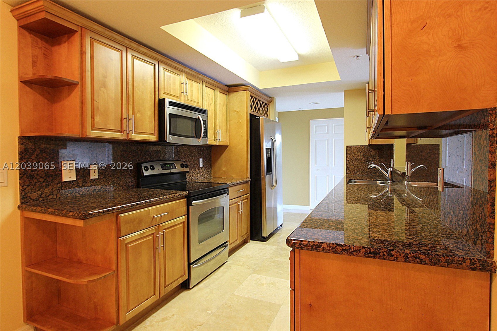 CENTRALLY LOCATED CONDO ON CORAL WAY! 2 ASSIGNED PARKING SPACES. IN-UNIT WASHER AND DRYER. Walking distance to Miracle Mile, shopping centers, and Public Transportation. HOA offers a Gym, a Pool, Cable/WIFI, and Water! The unit features a split bedroom floor plan with marble flooring throughout. Walk-in closets. Kitchen with granite countertops, wooden cabinetry, and stainless steel appliances.