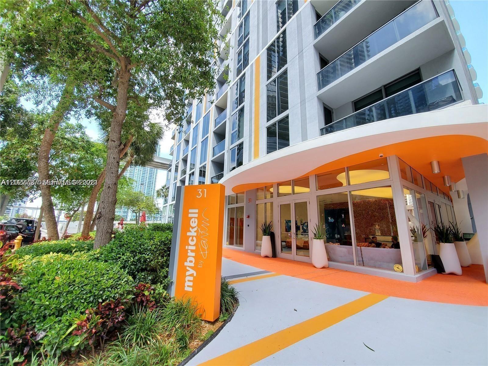 Min 1 Year Lease. Enjoy the city lifestyle in the heart of Brickell, Miami. FURNISHED, plenty of light Studio apartment with a full kitchen with stainless steel appliances, Italian cabinetry, washer & dryer and an amazing open balcony. MyBrickell boutique building has only 8 units per floor and very modern amenities: gym & pool on the 28th floor overlooking Downtown & Brickell. It is located across from Brickell City Center, Metromover station, restaurants, stores, and parks; only a 10-minute drive to Miami Beach or Key Biscayne. The rental includes basic cable, water & trash removal, and all amenities. Not included assigned parking space, but the tenant can get Valet parking for a monthly fee. Available date 08/01/2026