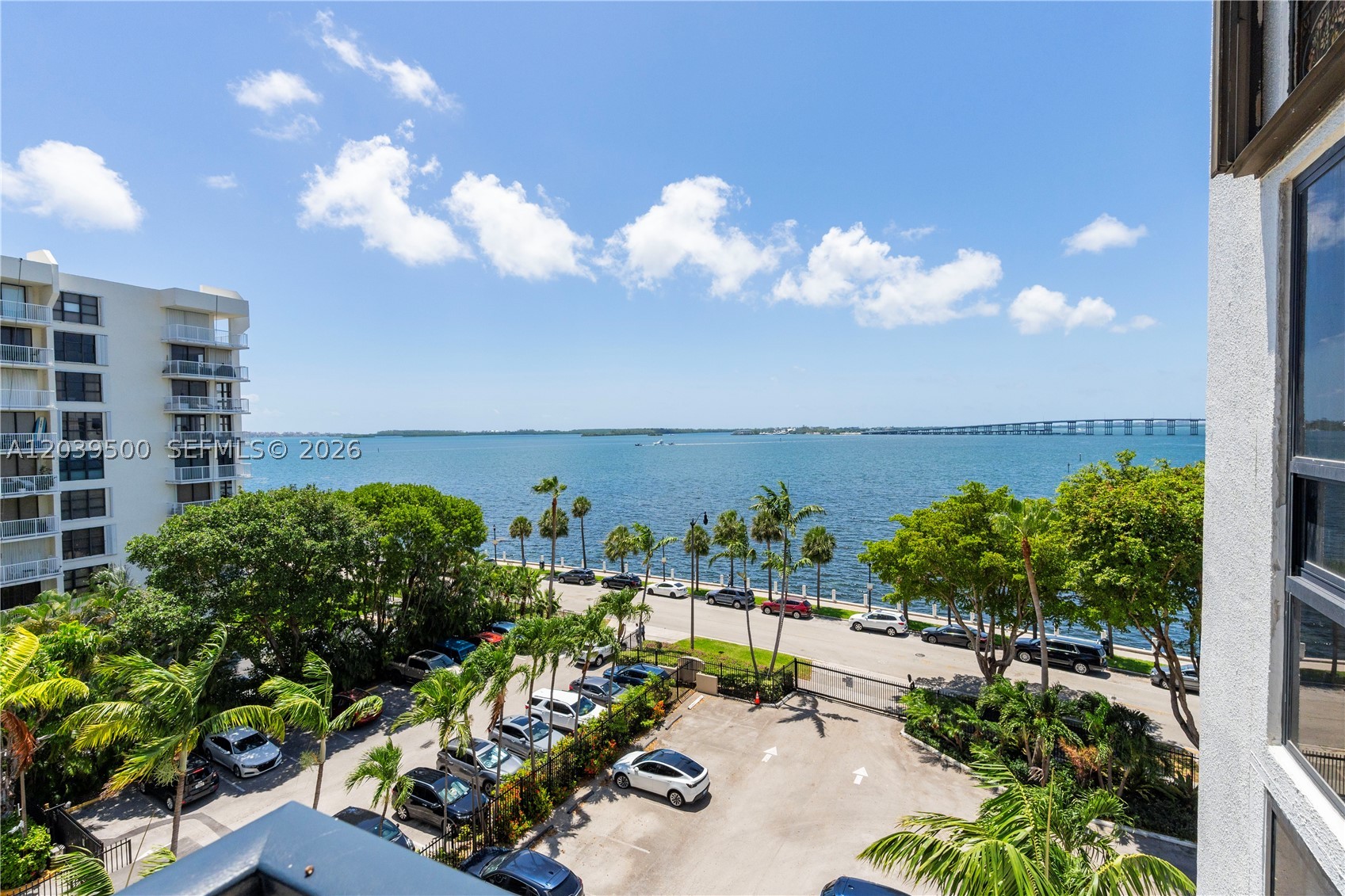 Spectacular panoramic views of Biscayne Bay and Key Biscayne define this beautifully maintained corner residence at Costa Bella on Brickell Bay Drive. This spacious 1 bedroom, 1.5 bath residence offers the perfect setting to enjoy breathtaking sunrises and the beauty of Miami's waterfront lifestyle. Its features include updated kitchen, a generously sized primary suite with a large walk-in closet, abundant natural light, impact sliding door and windows, and the convenience of an in-unit washer and dryer. 
Costa Bella is one of Brickell's most established and well-managed waterfront communities, offering resort-style amenities, including a heated waterfront pool, fitness center, tennis courts, children's playroom, 24-hour gated security, assigned covered parking, and ample guest parking.
Ideally situated in the heart of Brickell, residents enjoy easy access to Brickell City Centre, Mary Brickell Village, renowned restaurants, upscale shopping, entertainment, beaches, and Miami's vibrant financial district.