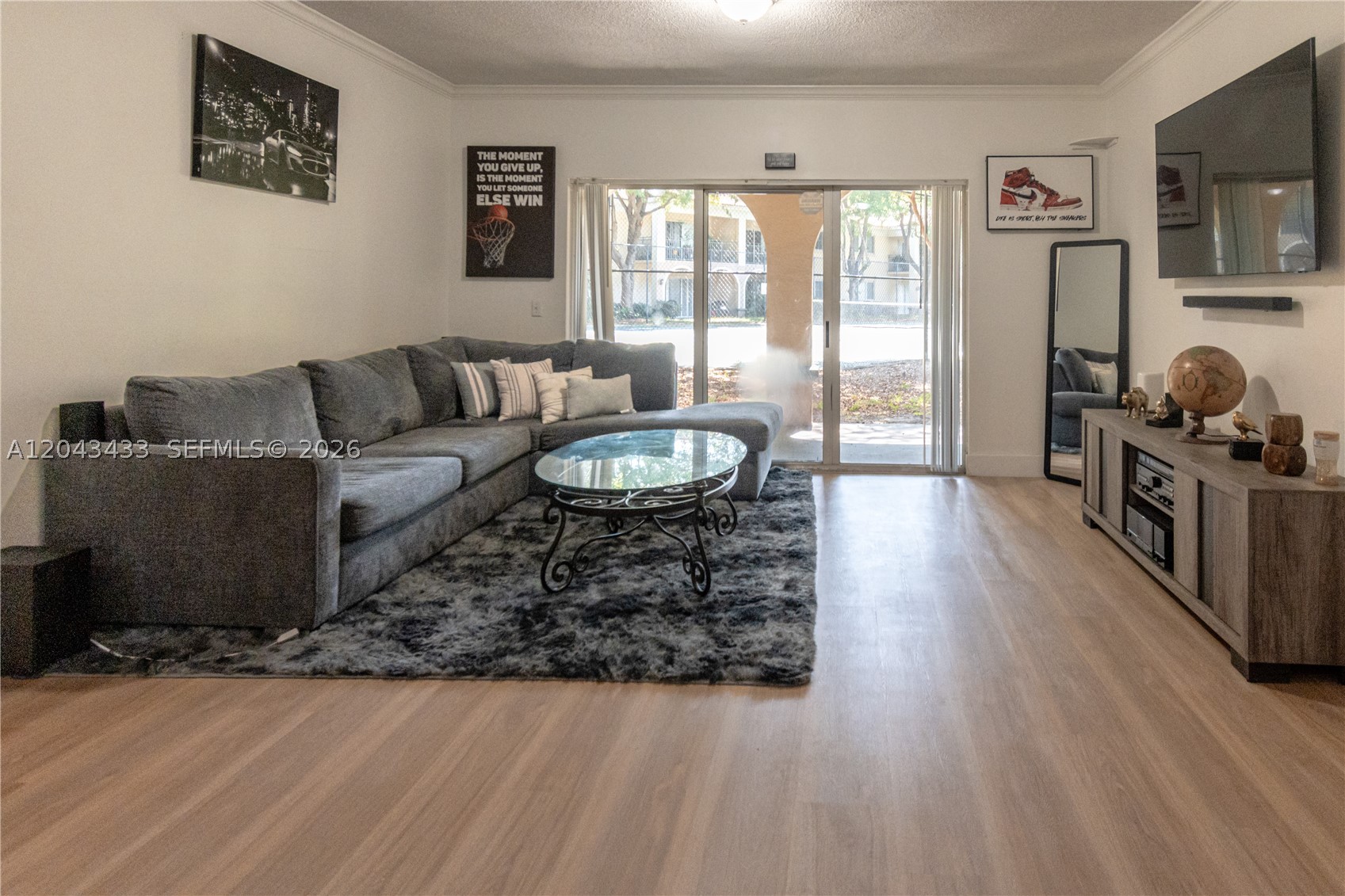 Well-maintained 1-bedroom, 1-bath first-floor unit located in the desirable Aventine at Miramar community. This comfortable residence offers a practical layout with convenient ground-floor access. The unit includes a private car garage plus additional parking directly in front of the property, providing excellent convenience and functionality. Ideal for both end-users and investors. Aventine is a pet-friendly, well-kept community offering resort-style amenities including a clubhouse, pool, fitness center, and walking paths. Conveniently located near shopping centers, restaurants, hospitals, and with easy access to I-75 and major highways for an easy commute. No HOA application or approval required. No leasing restrictions. Great opportunity as a primary residence or investment property in a highly desirable Miramar location.