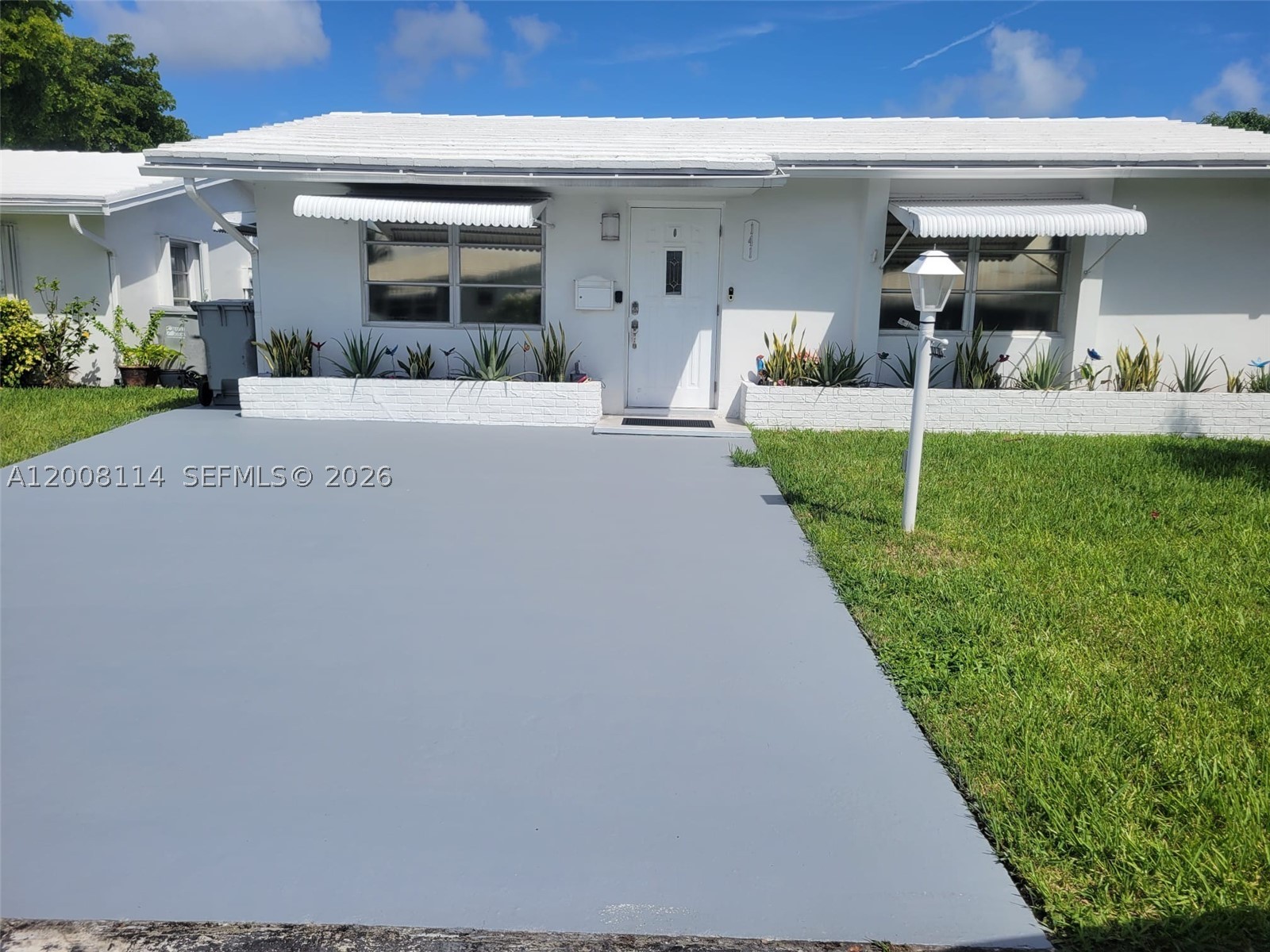 Located in a gofl course in the Leisureville community with 2 pools, activities and nice club house, this beautifully updated home combines comfort, style, and convenience in a prime setting. The house features a remodeled kitchen with modern countertops with lots of space, updated cabinetry, and stainless steel appliances, along with renovated bathrooms showcasing contemporary finishes and fixtures.
Natural light fills the home, creating a bright and welcoming atmosphere throughout. A standout feature is the spacious enclosed patio—perfect for relaxing or entertaining year-round.
The community offers excellent amenities, including two pools and a golf course, all set within a well-maintained, desirable neighborhood. 2 small pets are allowed.
Ideally situated close to shops, restaurants, I-95, and the beach, this home provides both tranquility and easy access to everything you need.
Well managed and per association good credit is required. Call today to make this wonderful place your dream home.