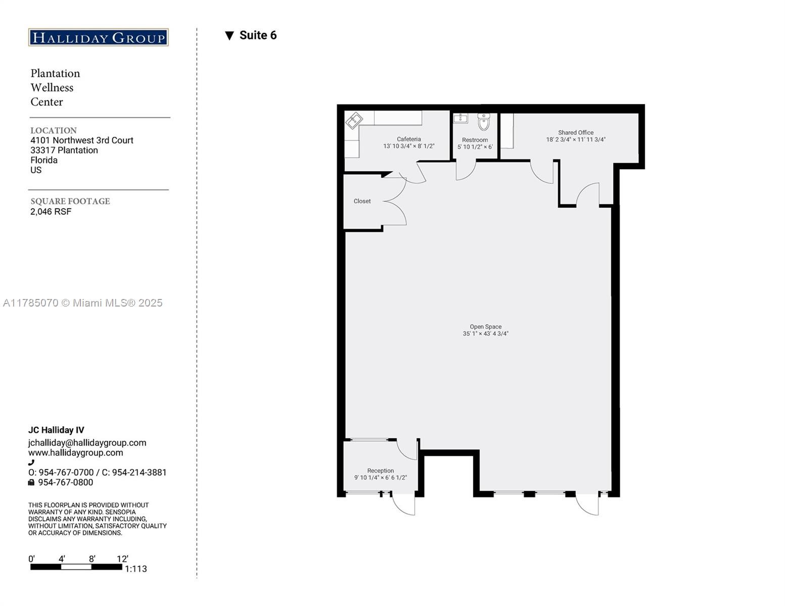 Open plan office/medical space available near the heart of Plantation.  Located right next to the HCA's new emergency center.