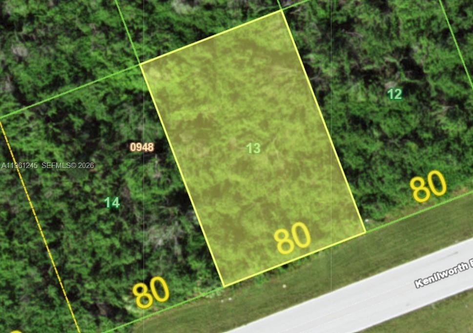 19876 Kenilworth Blvd, Port Charlotte, Florida. Build your Florida home on this 10,000 sq ft residential lot zoned RSF 3.5, ideally located in Port Charlotte. The lot offers a straightforward build footprint with room for outdoor living and a pool. Everyday conveniences like shopping, dining, and medical are close by, while Charlotte Sports Park, home of the Tampa Bay Rays spring training, is just minutes away. Spend your weekends at Englewood’s Gulf beaches, roughly a 20 to 25 minute drive, or enjoy easy access to I-75 for trips to Sarasota, Punta Gorda, and beyond. A well-located homesite that blends convenience with the laid-back Southwest Florida lifestyle.