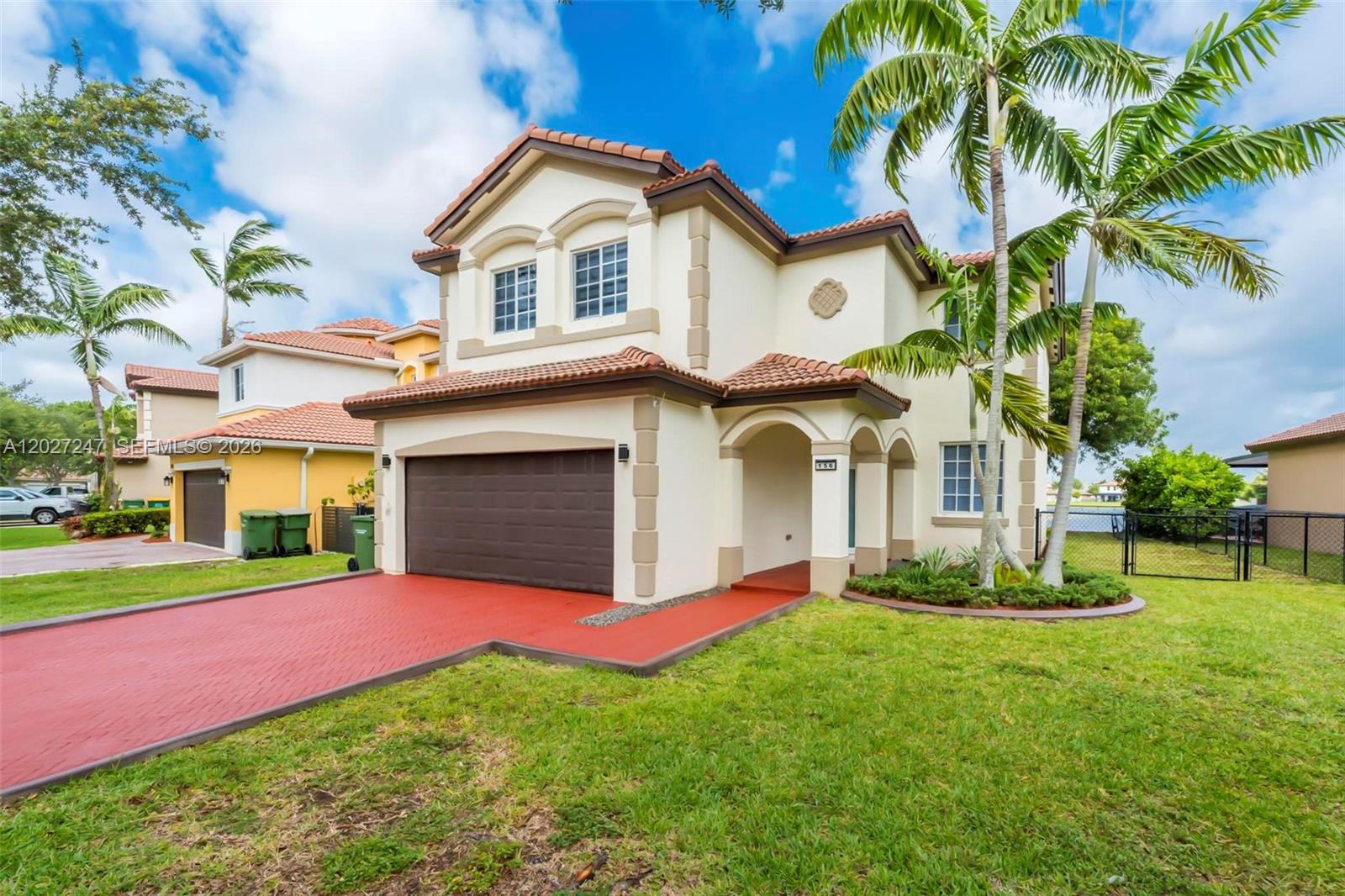 Stunning fully renovated lakefront home with over $100,000 in upgrades! Located in the highly sought-after gated community of Ventanas del Sol, this 4-bedroom, 2.5-bath residence offers over 2,400 sq ft of beautifully designed living space. Features include quartz countertops, custom wood cabinetry, volume ceilings, stainless steel appliances, a modern staircase with frameless glass railings, and designer finishes throughout.

The spacious primary suite features an oversized shower and dual vanity. Enjoy an ideal floor plan with generous living areas and a large backyard overlooking the lake, with plenty of room for a pool, shed, or boat storage.

Additional upgrades include a water softener system, security cameras, and custom floor-to-ceiling dual-layer window treatments with sheer draperies and blackout curtains for privacy, light control, and energy efficiency.

The 2-car garage is currently used as a home office and can easily be converted back at the buyer’s request. Washer and dryer are included. Furniture is negotiable and may be purchased separately.

Conveniently located near the Florida Turnpike, top-rated schools, shopping, dining, and the Florida Keys. Move-in ready and meticulously maintained, this exceptional lakefront home offers the perfect blend of luxury, comfort, and convenience. NO HOA approval required!